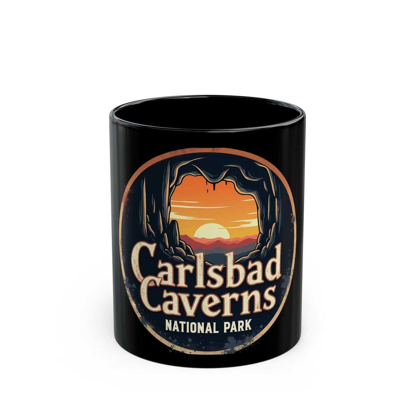 Carlsbad Caverns National Park Sunset Adventure Ceramic Mug