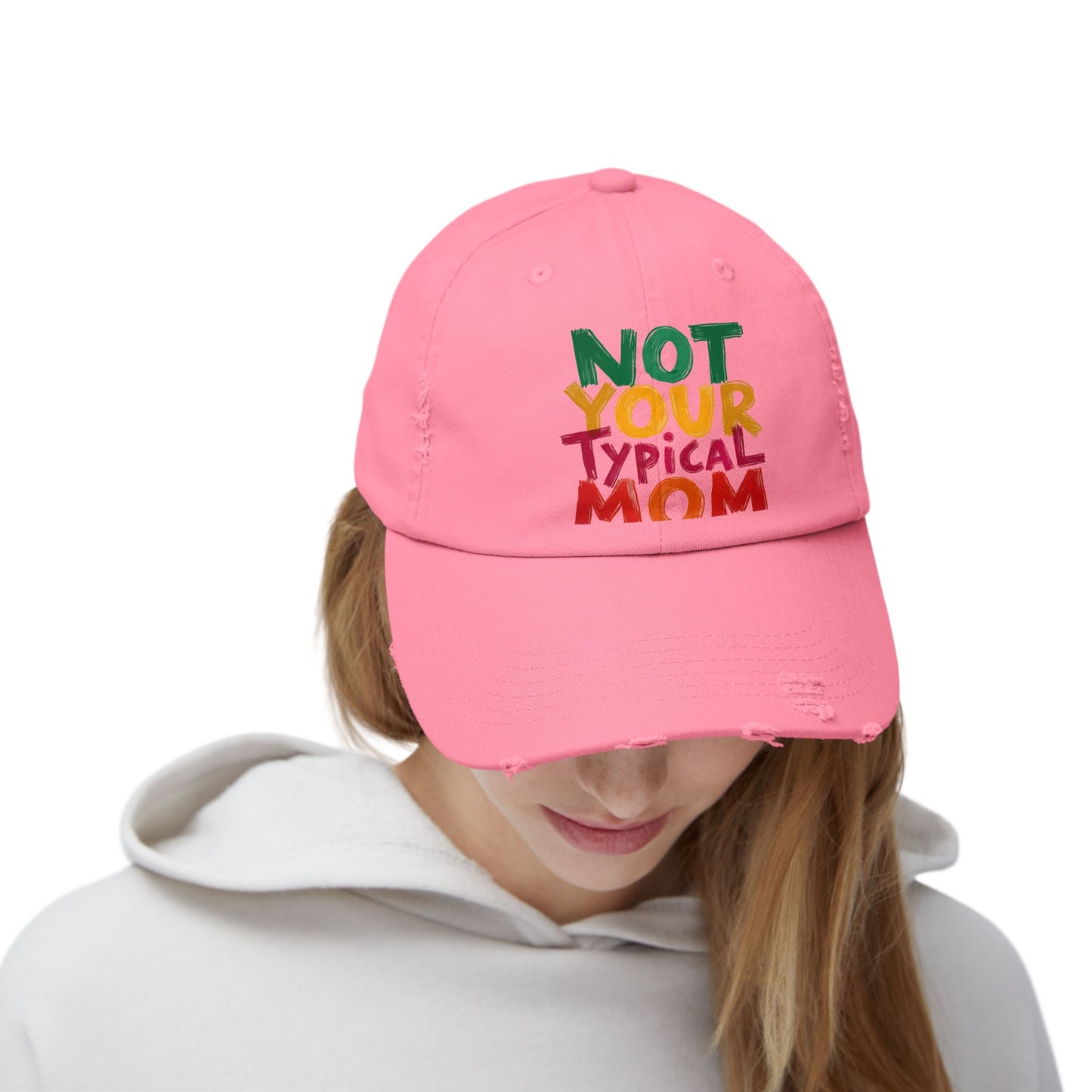 Not Your Typical Mom Bold and Colorful Statement Cap