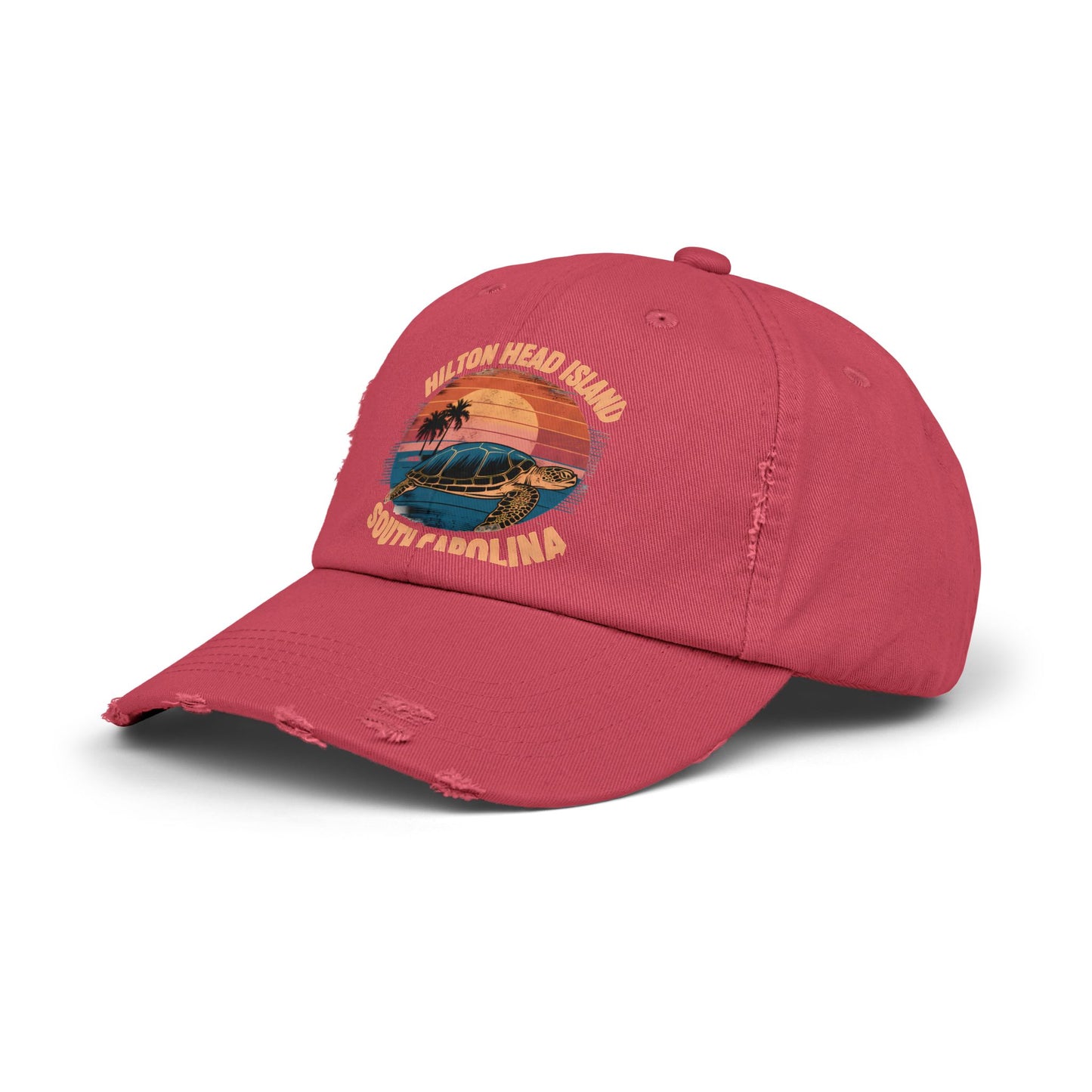 Hilton Head Island South Carolina Sunset Turtle Cap
