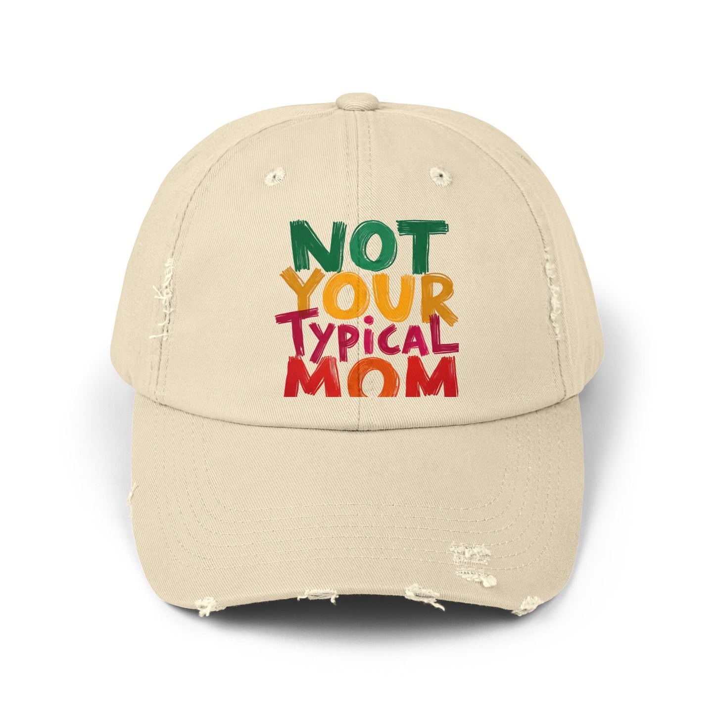 Not Your Typical Mom Bold and Colorful Statement Cap