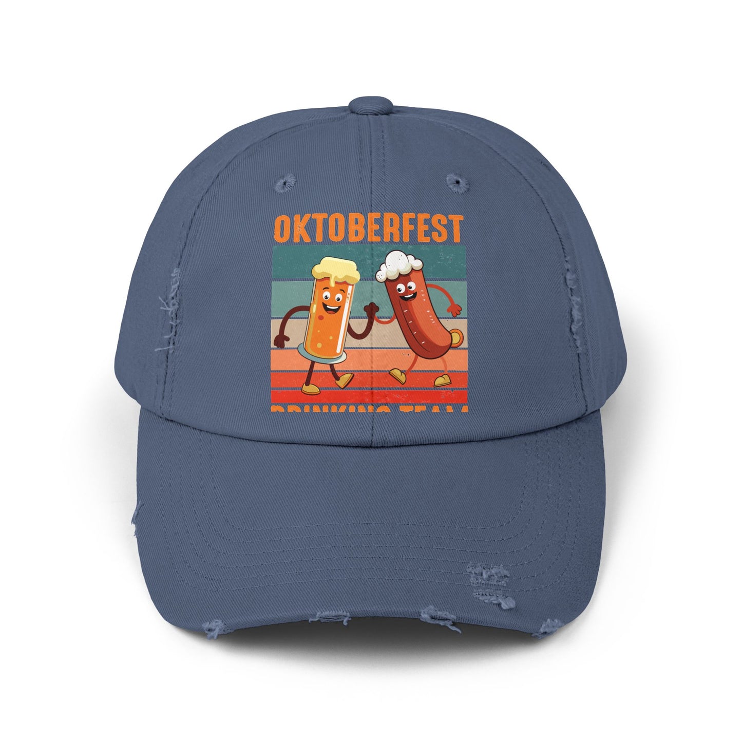 Oktoberfest Drinking Team Let's Get Schnitzel Faced Cap
