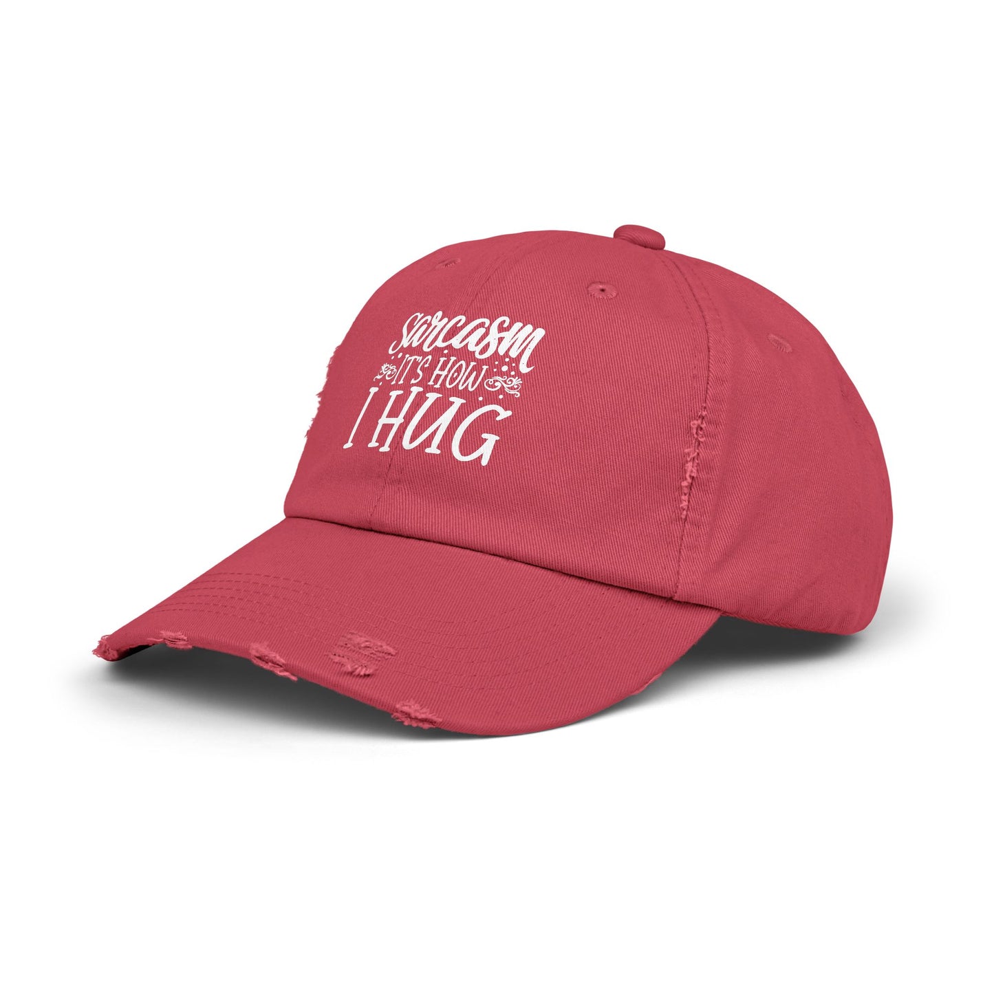 Sarcasm It's How I Hug Funny Statement for Humor Lovers Cap
