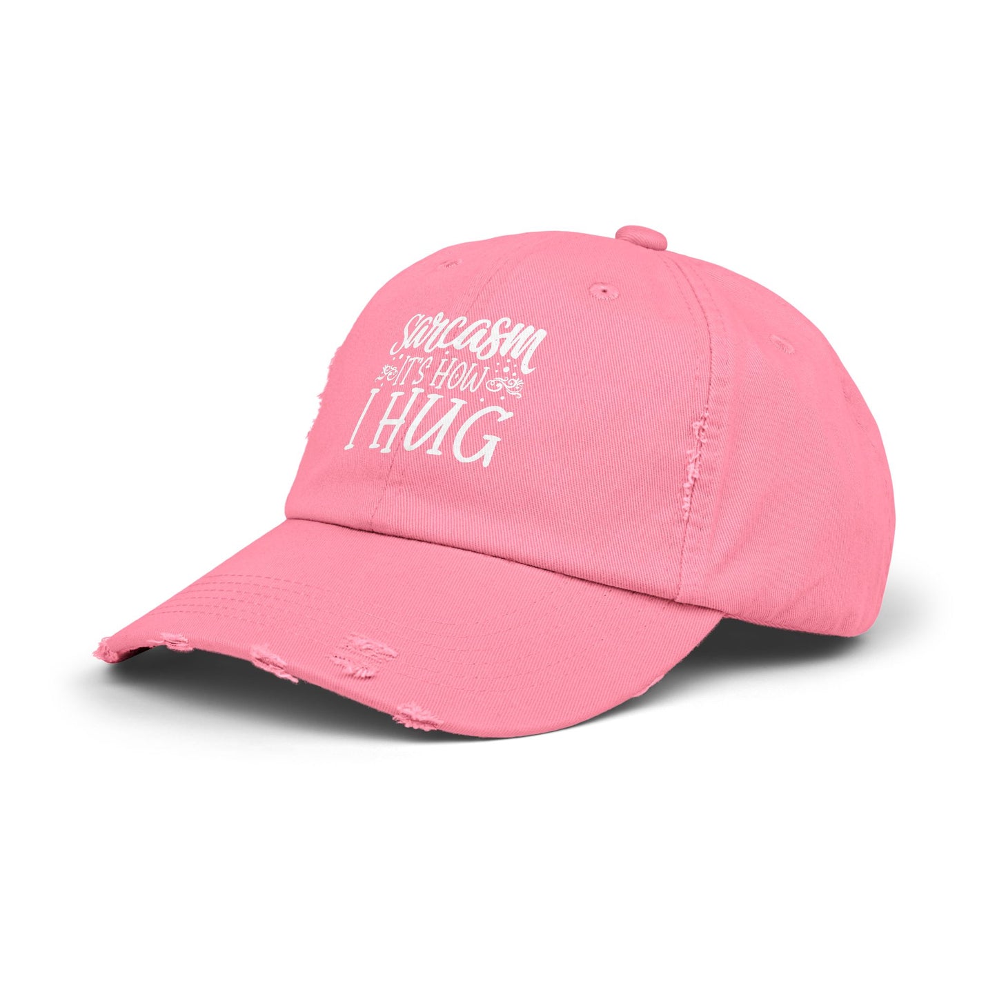 Sarcasm It's How I Hug Funny Statement for Humor Lovers Cap