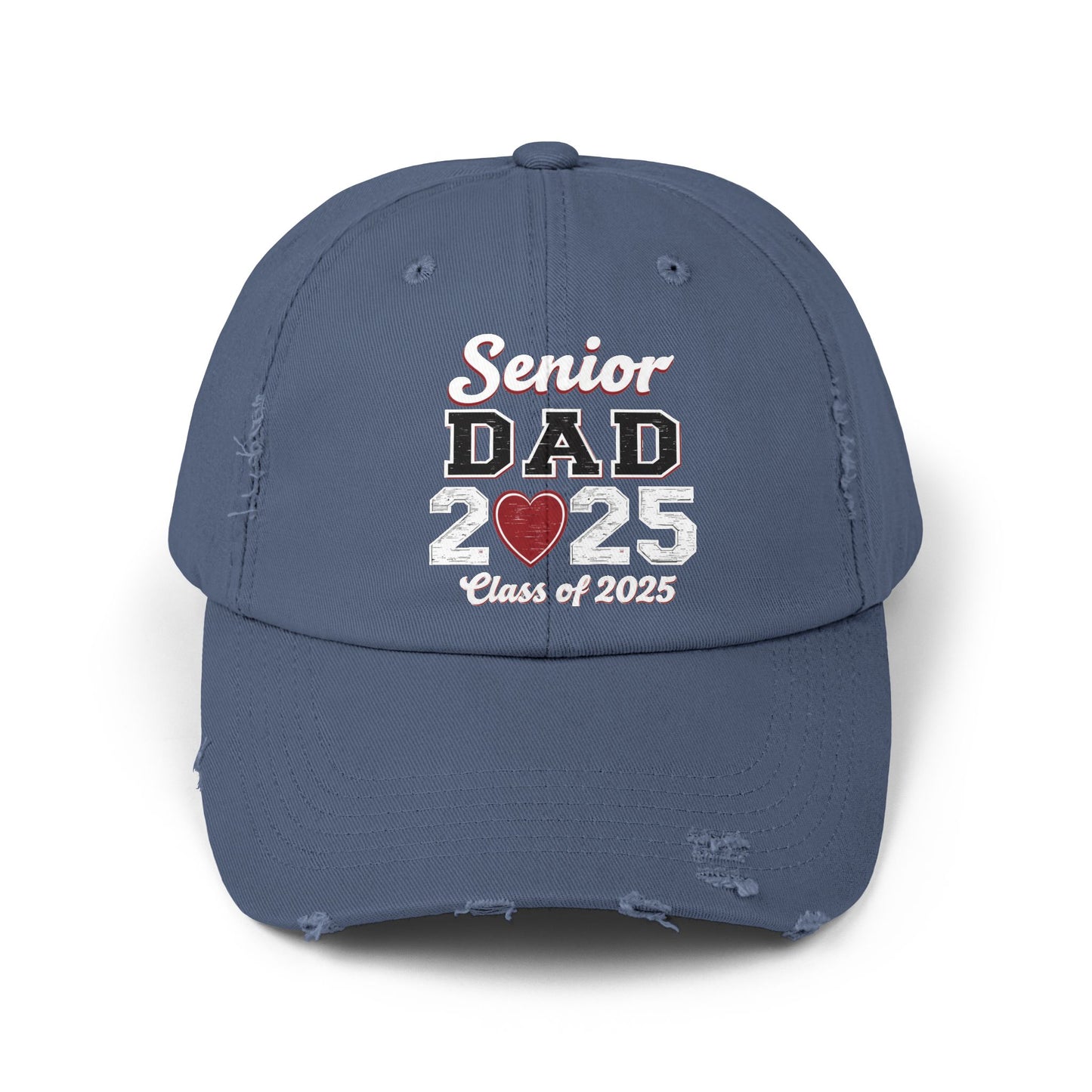 Senior Dad 2025 Class Heart Cap