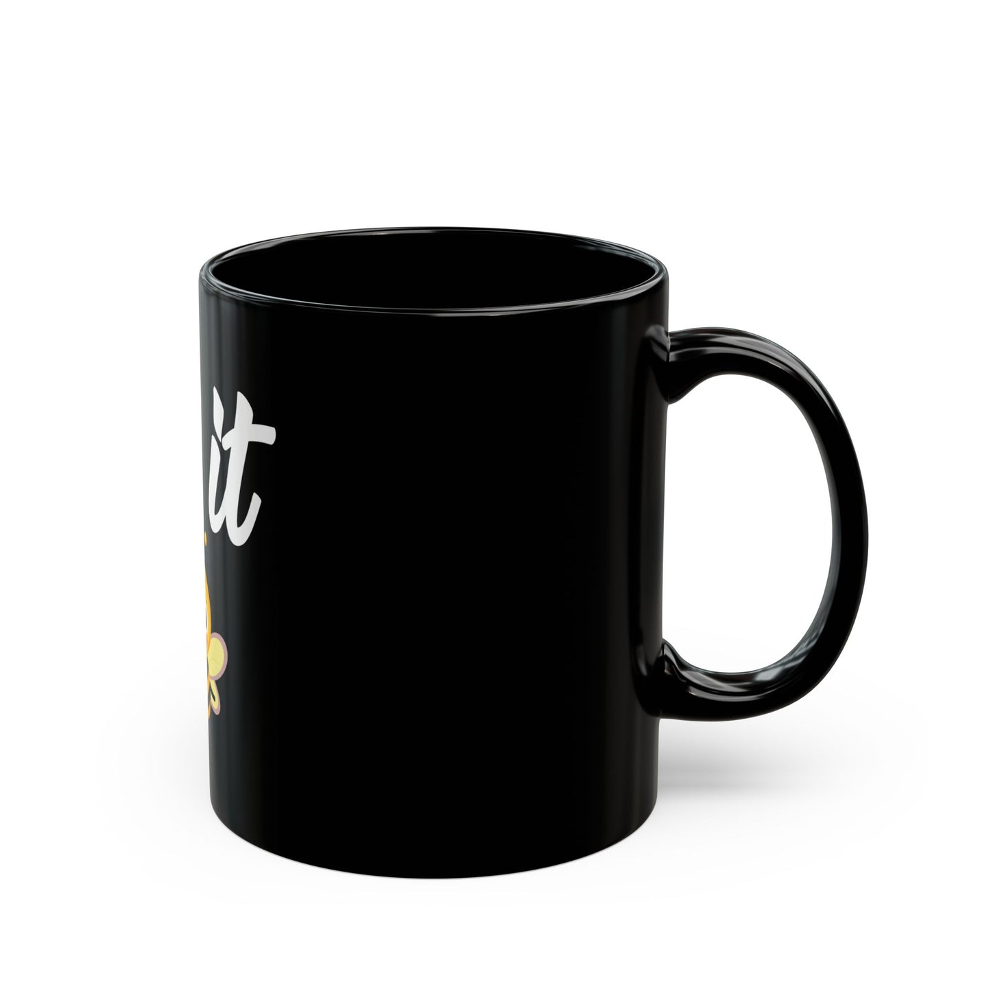 Let It Bee Cute Kawaii Cartoon Bumblebee Ceramic Mug