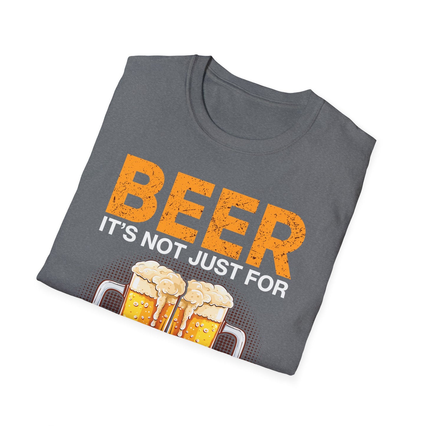 Beer It's Not Just For Breakfast Anymore - Funny Beer Lovers Design T-Shirt