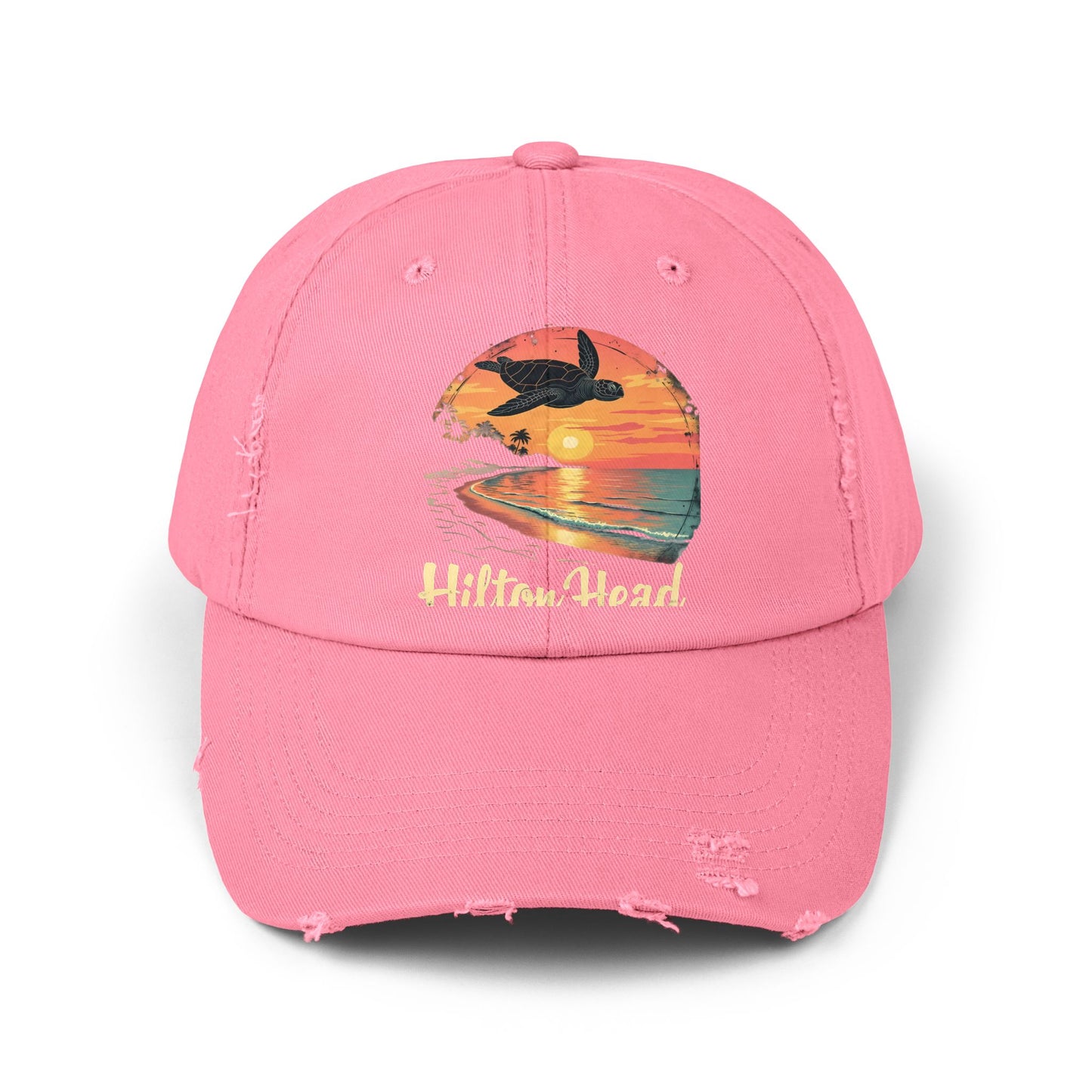 Hilton Head South Carolina Sunset Beach Turtle Cap