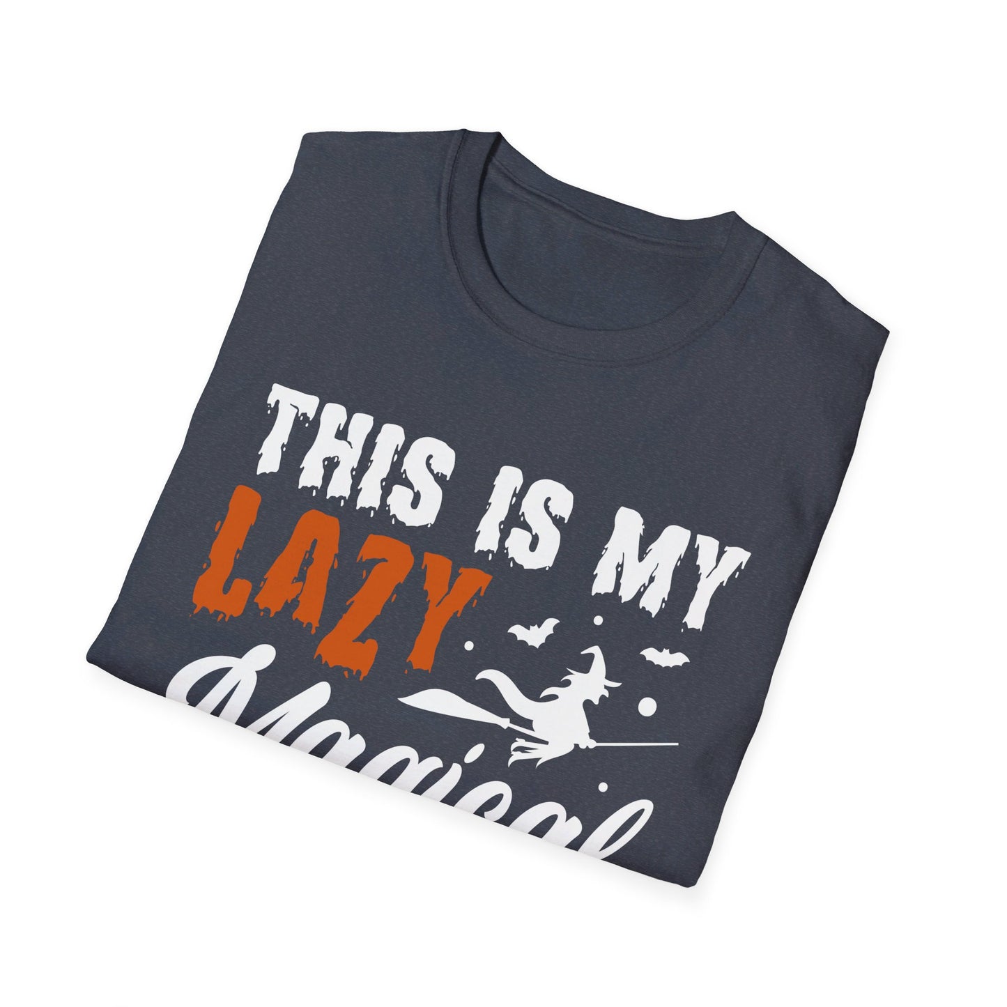 This Is My Lazy Magical Costume Witch Halloween Outfit T-Shirt
