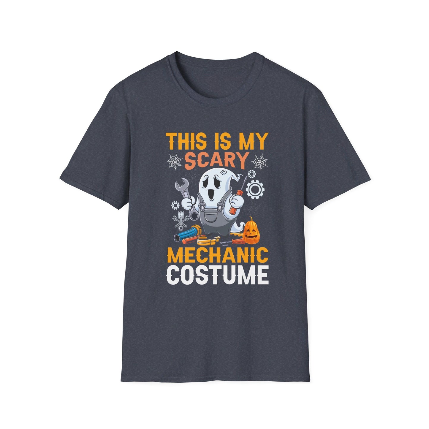 This Is My Scary Mechanic Costume - Halloween Ghost Mechanic T-Shirt