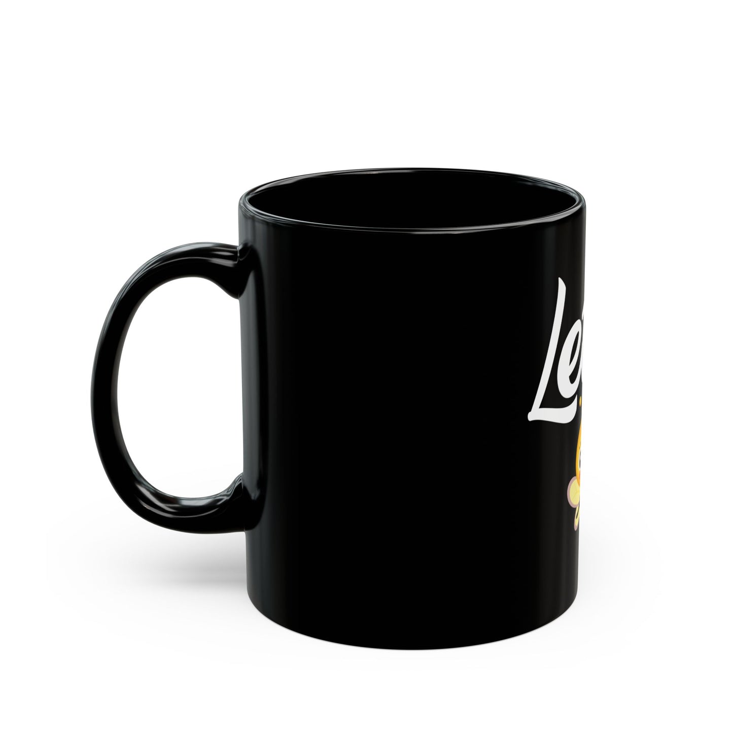 Let It Bee Cute Kawaii Cartoon Bumblebee Ceramic Mug