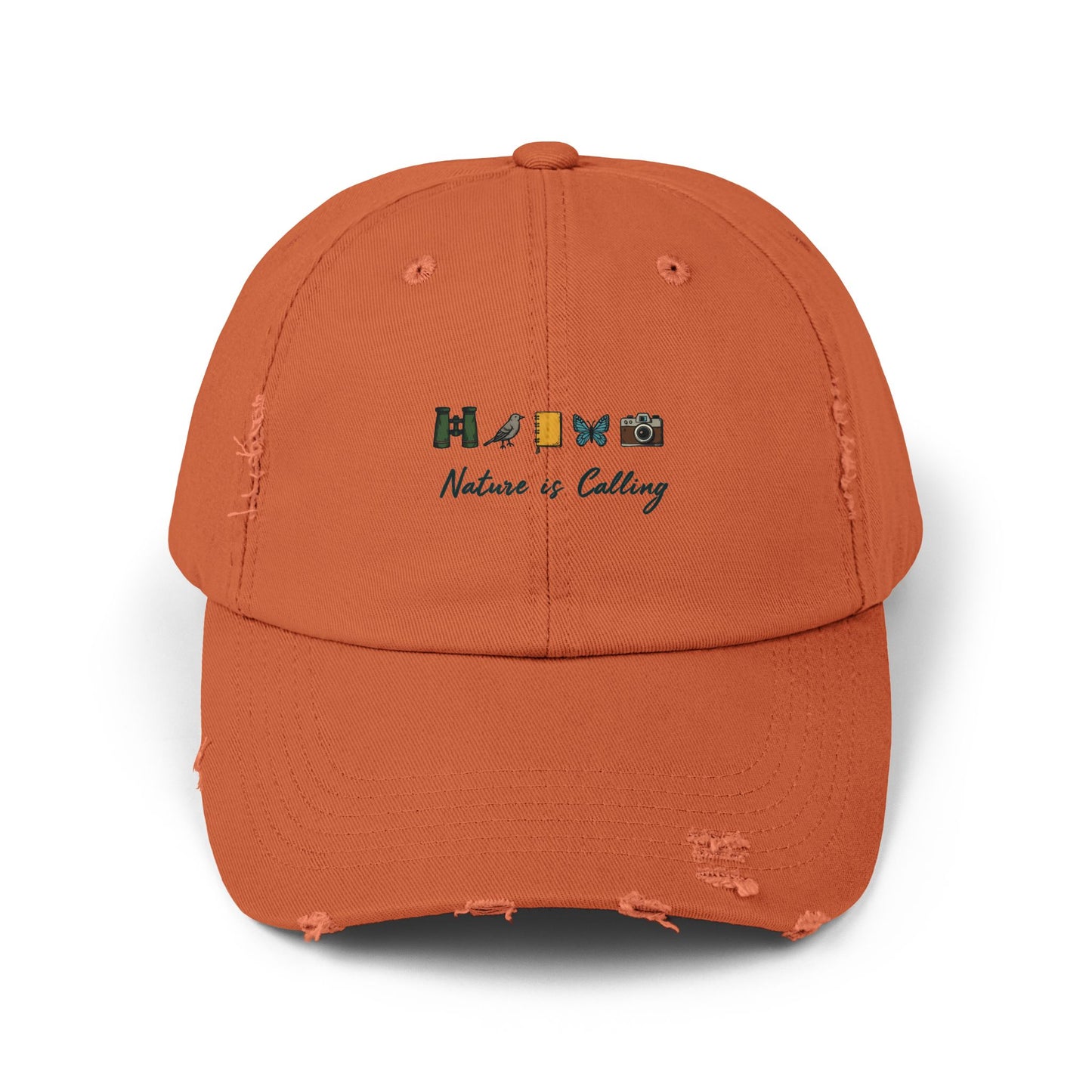 Nature Is Calling Adventure Enthusiasts Design Cap