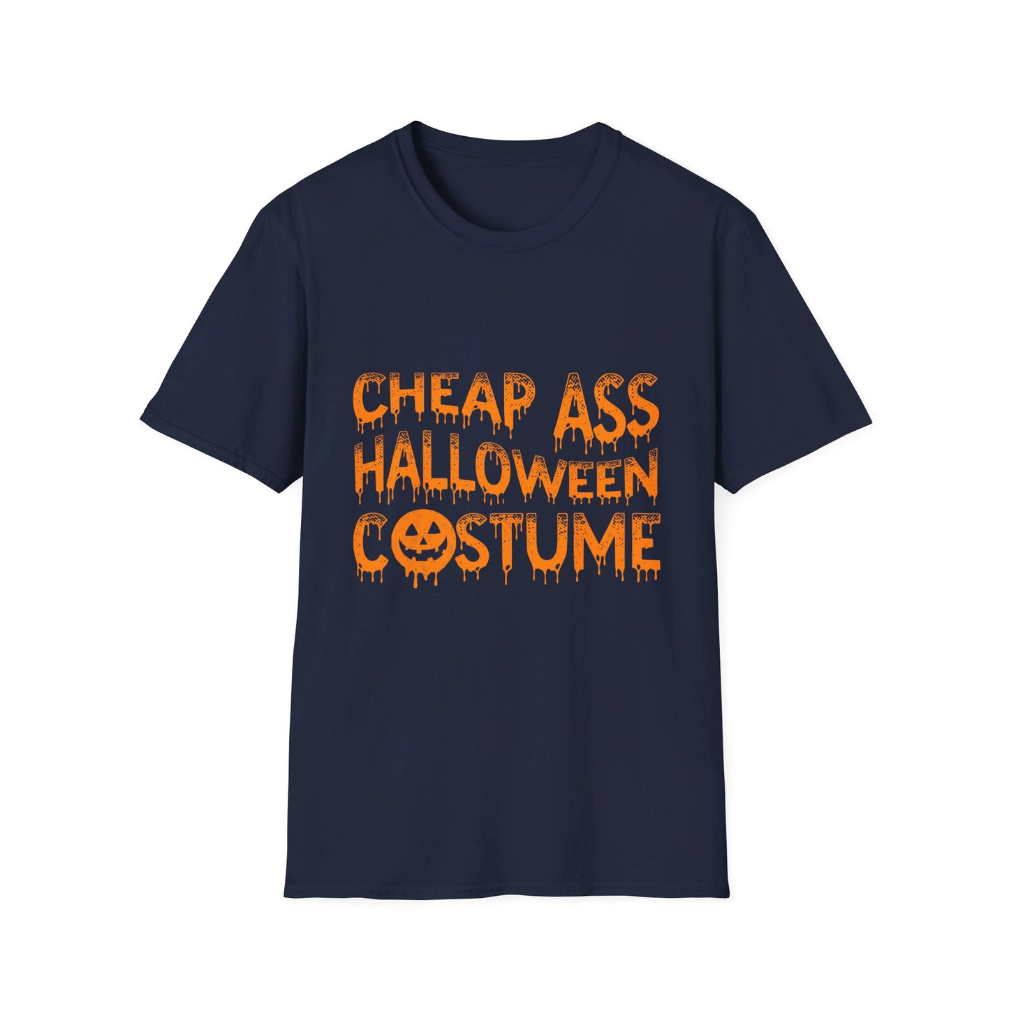 Cheap Ass Halloween Costume Funny Jack-o'-lantern T-Shirt