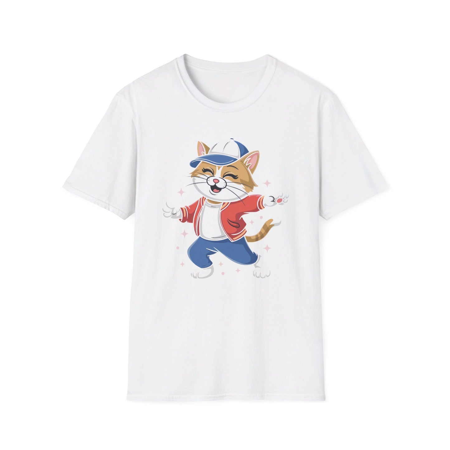 I Do What I Want Playful Cat in Cool Outfit T-Shirt