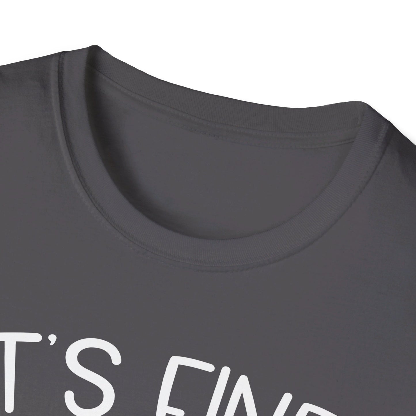 It's Fine. I'm Fine. Everything Is Fine. Funny Cat T-Shirt