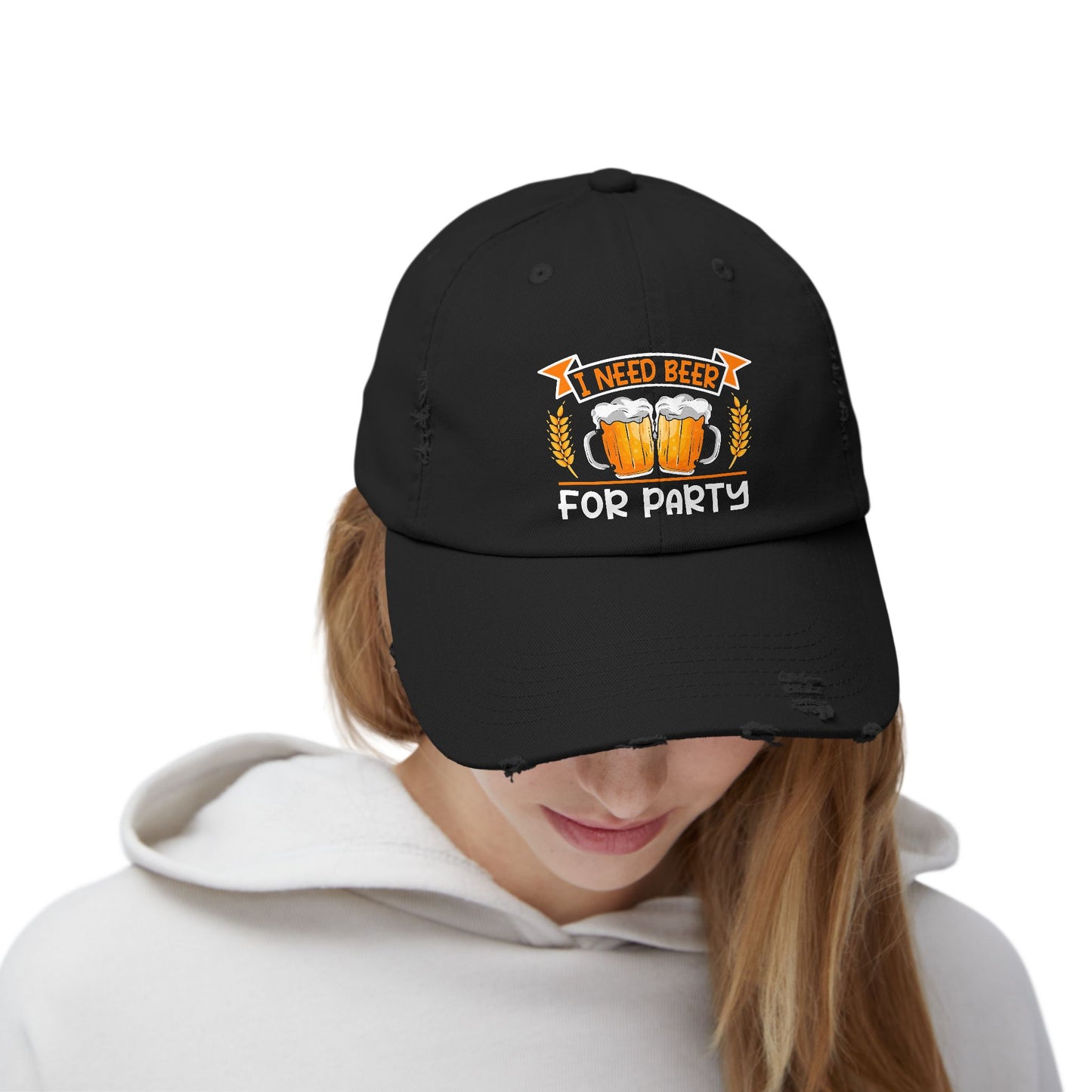 I Need Beer For Party - Fun Beer Enthusiast Cap