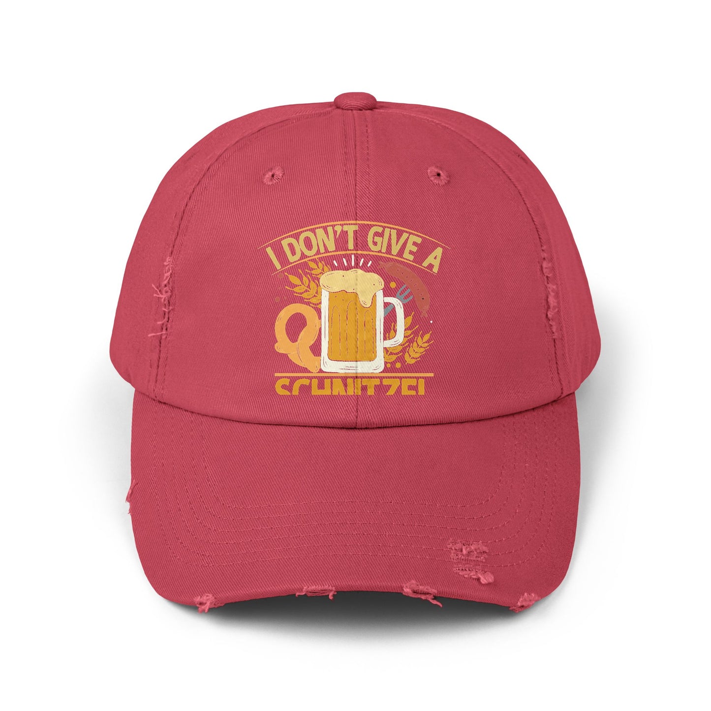 I Don't Give A Schnitzel Beer Pretzel Sausage Cap