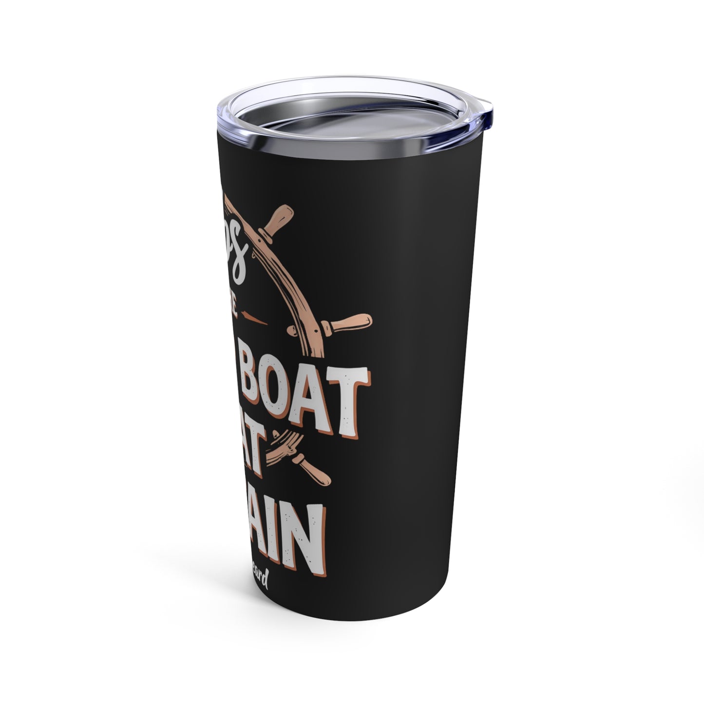 Dibs on the Shrimp Boat Captain with the Beard Tumbler