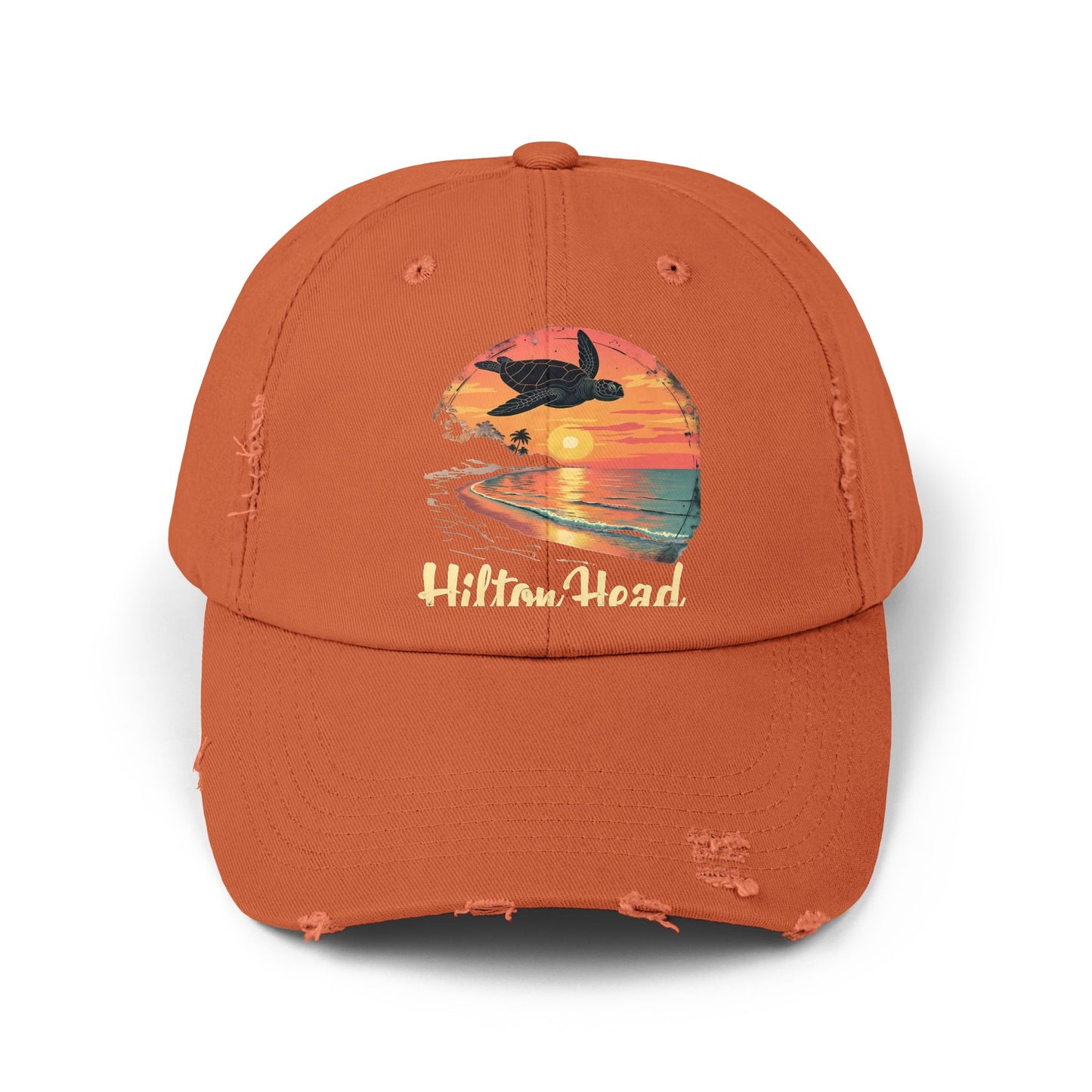 Hilton Head South Carolina Sunset Beach Turtle Cap