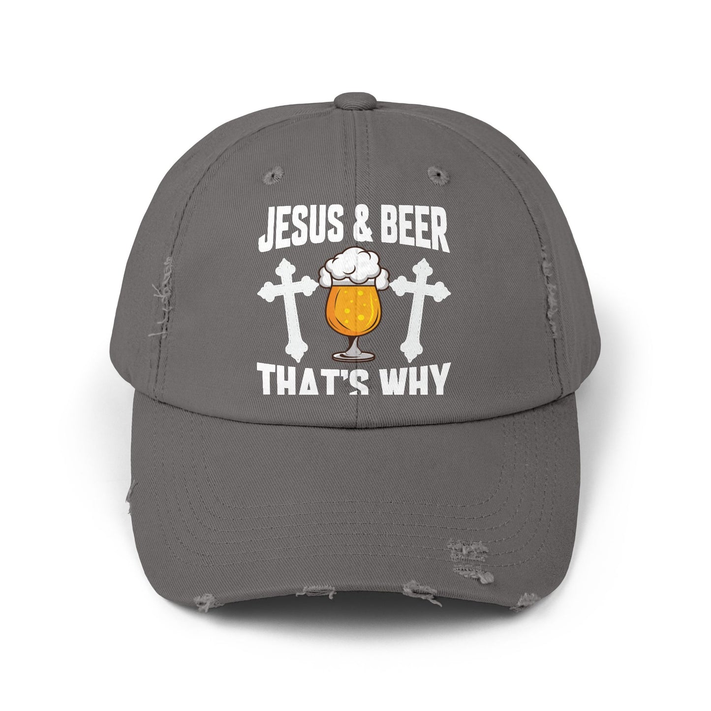 Jesus & Beer That's Why I'm Here Cap