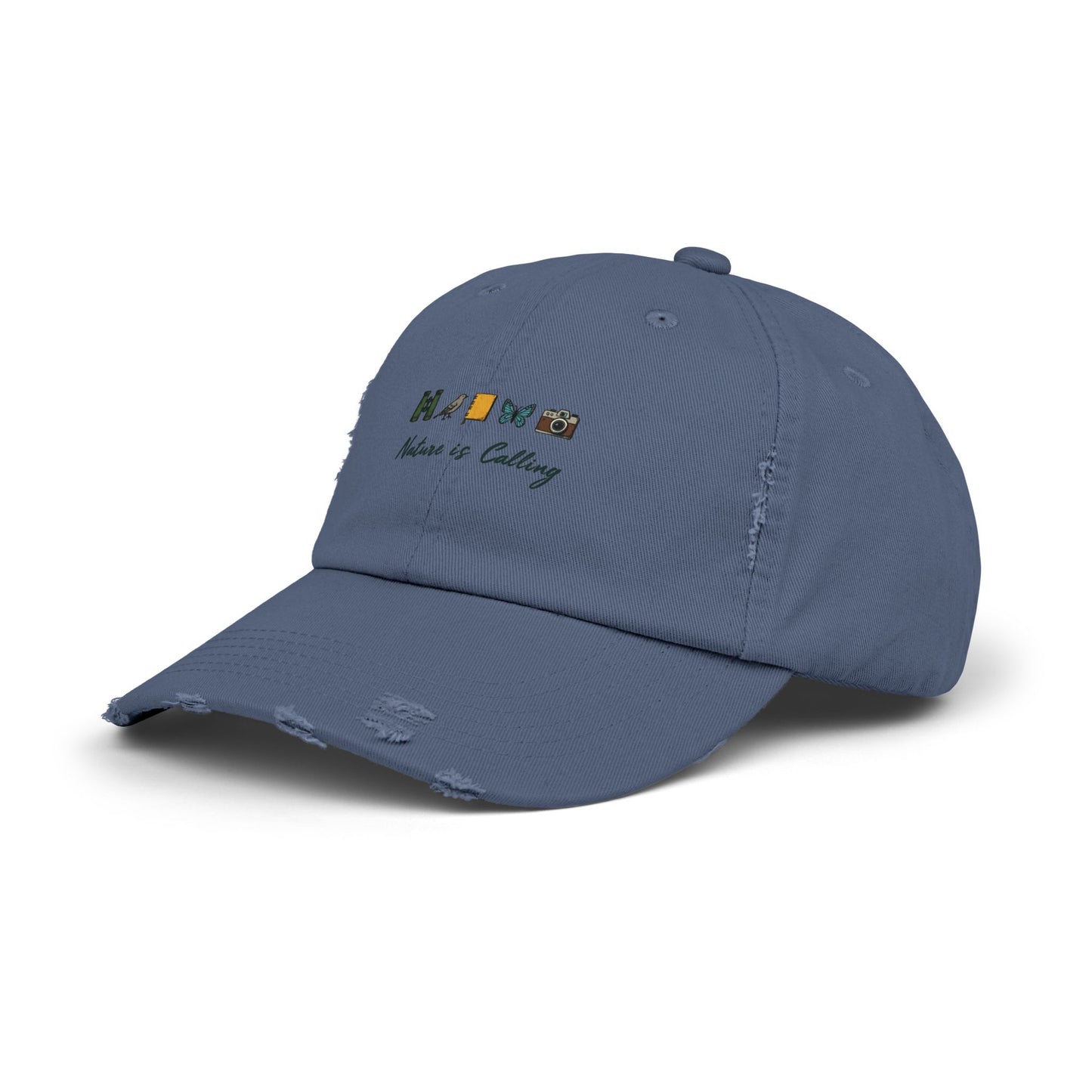 Nature Is Calling Adventure Enthusiasts Design Cap