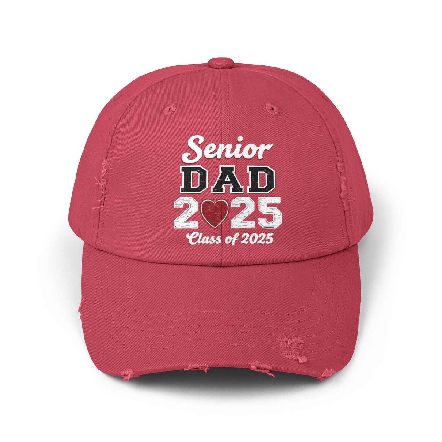 Senior Dad 2025 Class Heart Cap