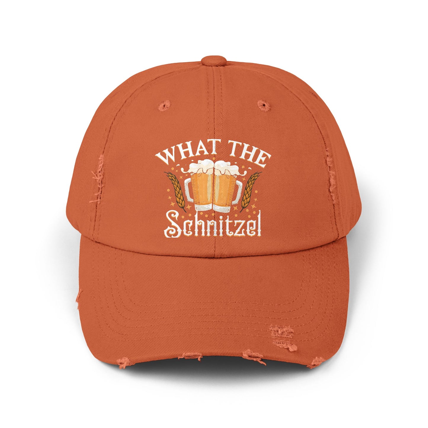 What The Schnitzel Beer Lovers Oktoberfest Design Cap