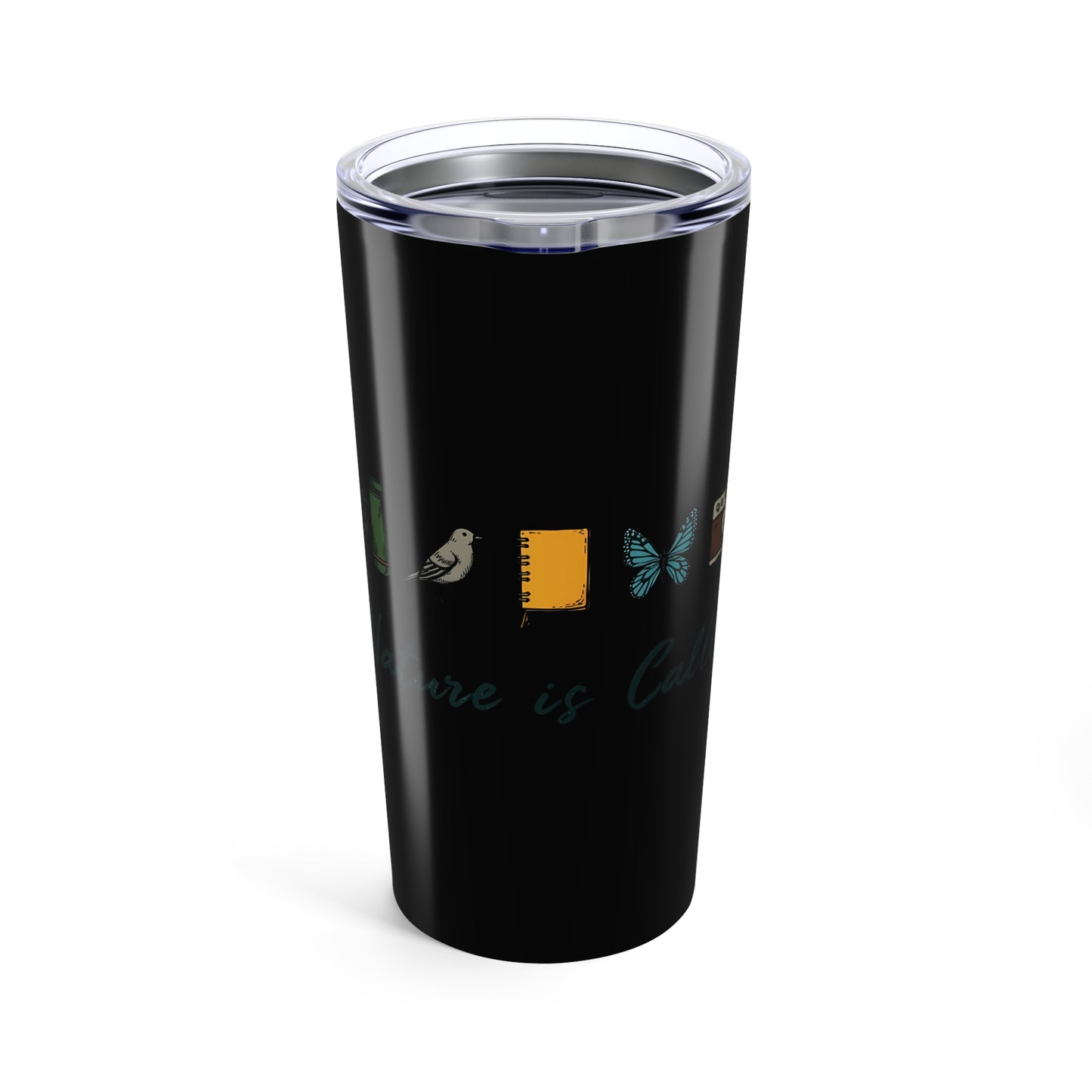 Nature Is Calling Adventure Enthusiasts Design Tumbler