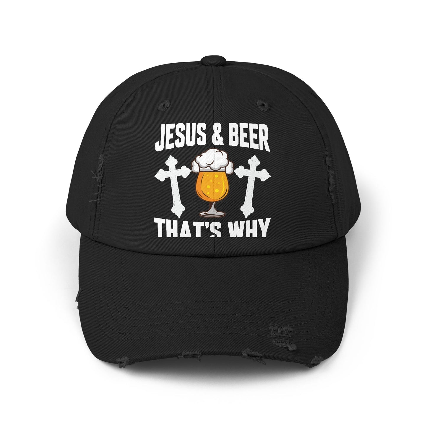 Jesus & Beer That's Why I'm Here Cap