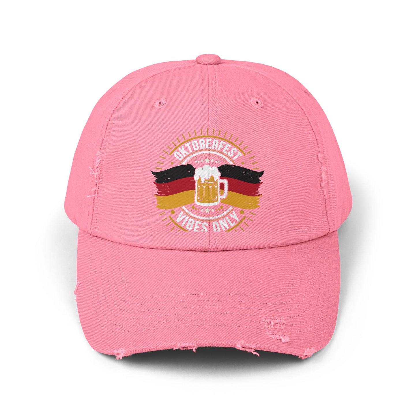 Oktoberfest Vibes Only Beer Mug and German Flag Cap