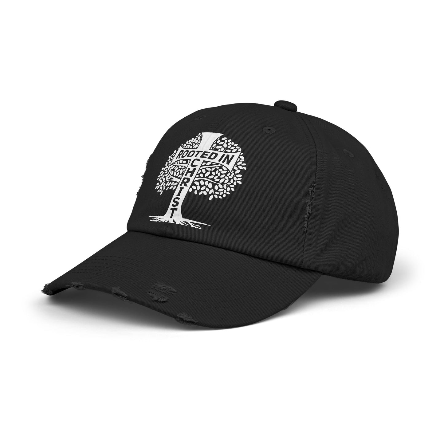 Rooted In Christ Tree of Faith Graphic Cap