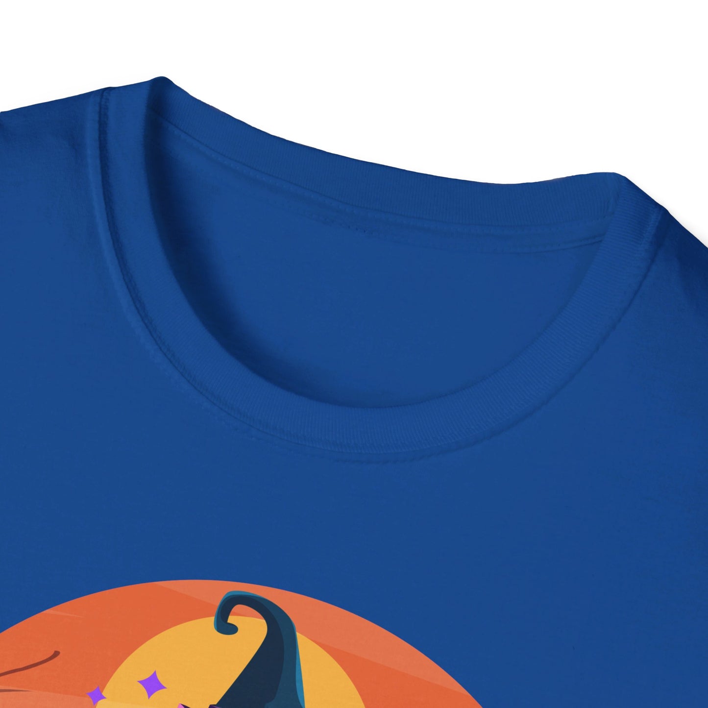 Error 404 Costume Not Found Funny Halloween Witch Cat Pumpkin T-Shirt