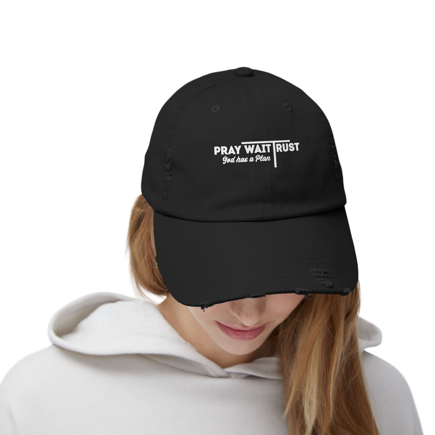 Pray Wait Trust God Has a Plan Cap