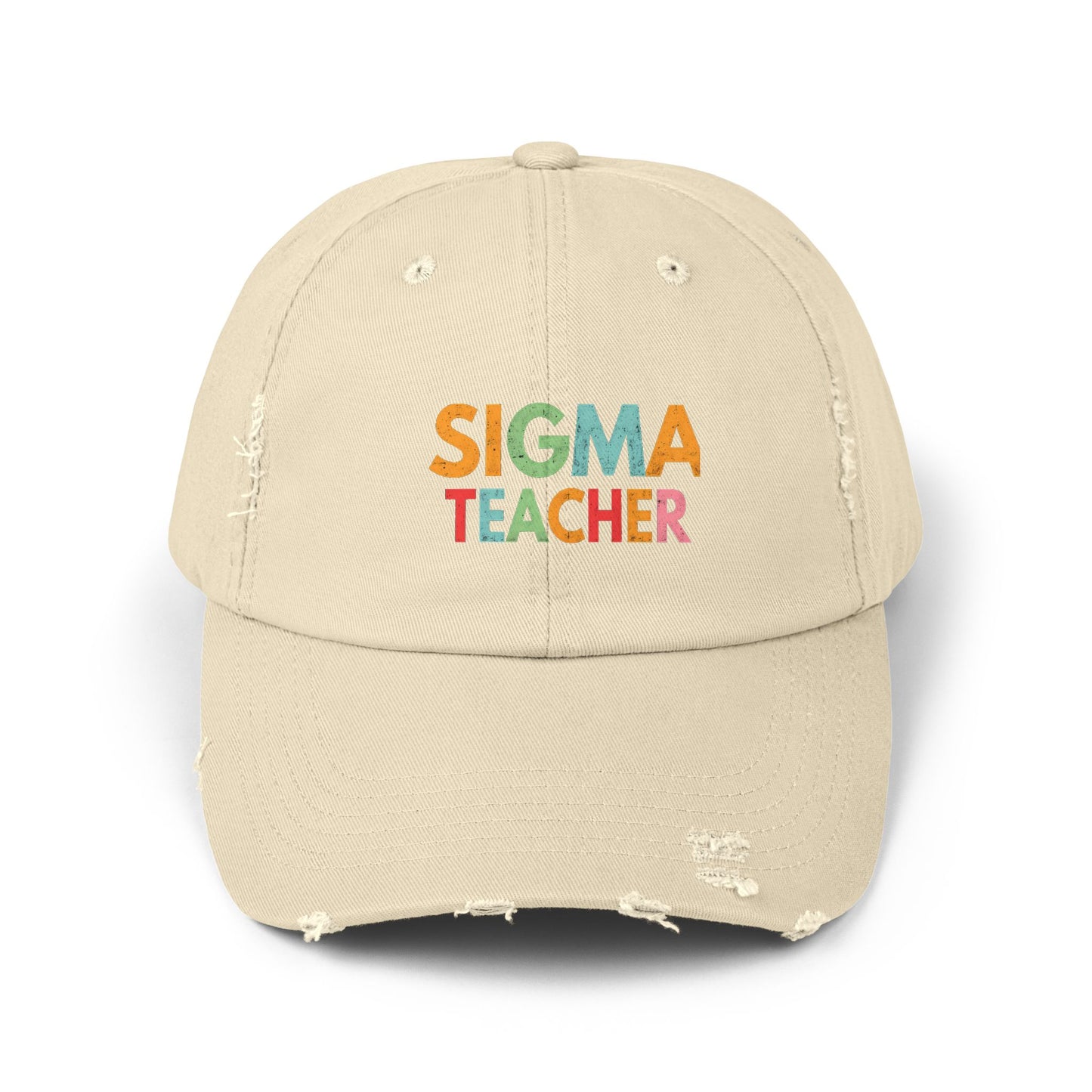 Sigma Teacher Bold Statement for Educators Who Inspire Cap