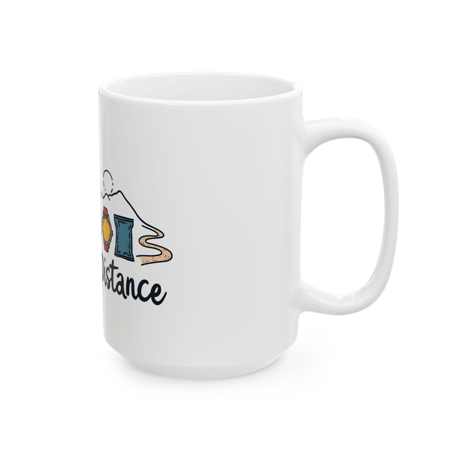 Go the Distance Adventure Enthusiast Hiking Essentials Ceramic Mug