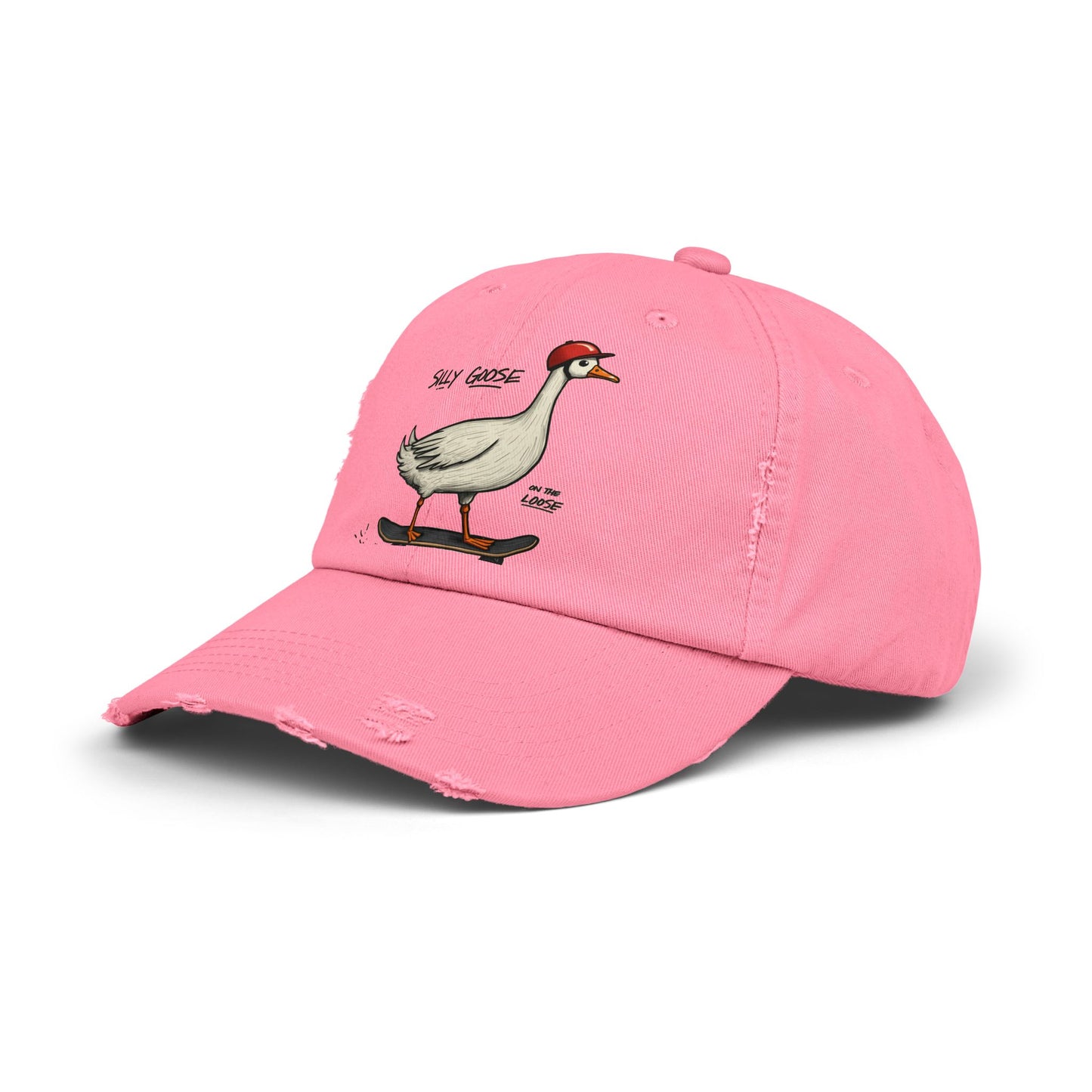 Silly Goose On The Loose Skateboarding Fun Cap