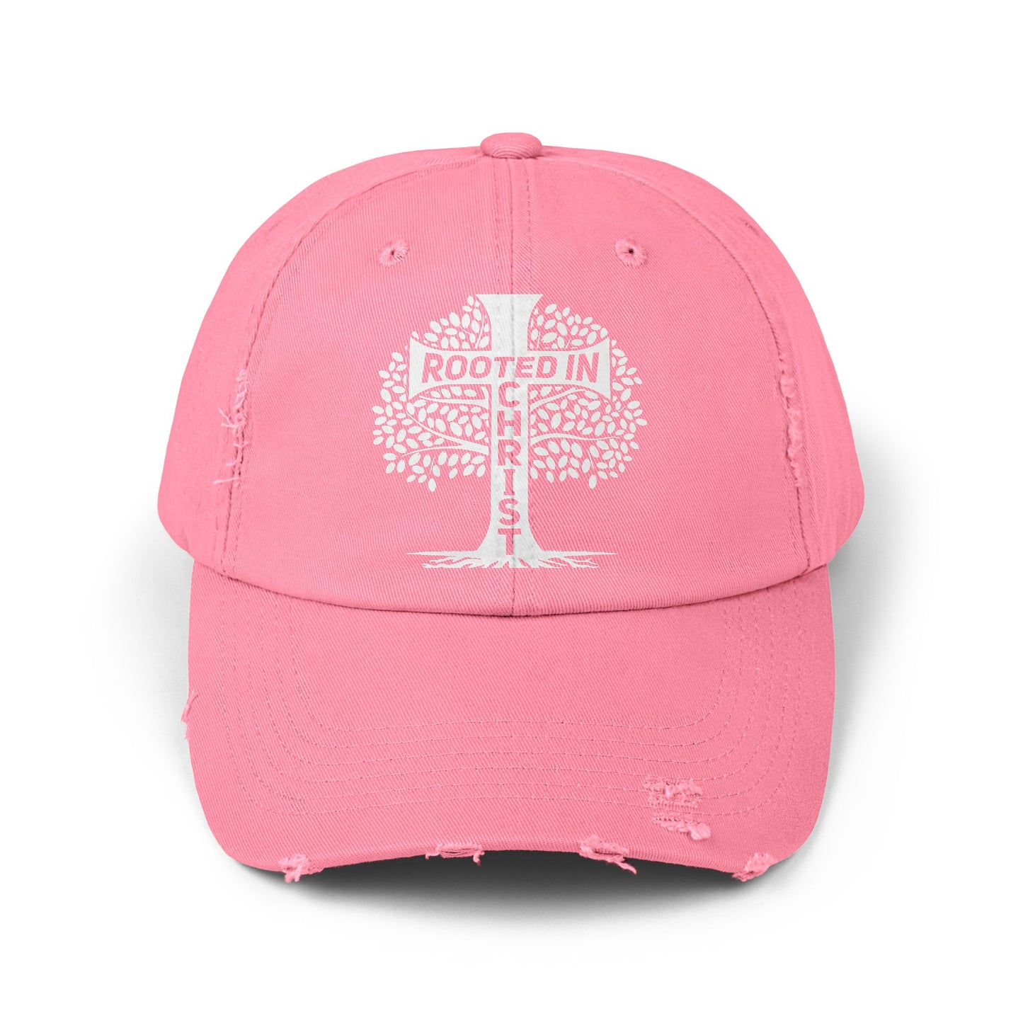 Rooted In Christ Tree of Faith Graphic Cap