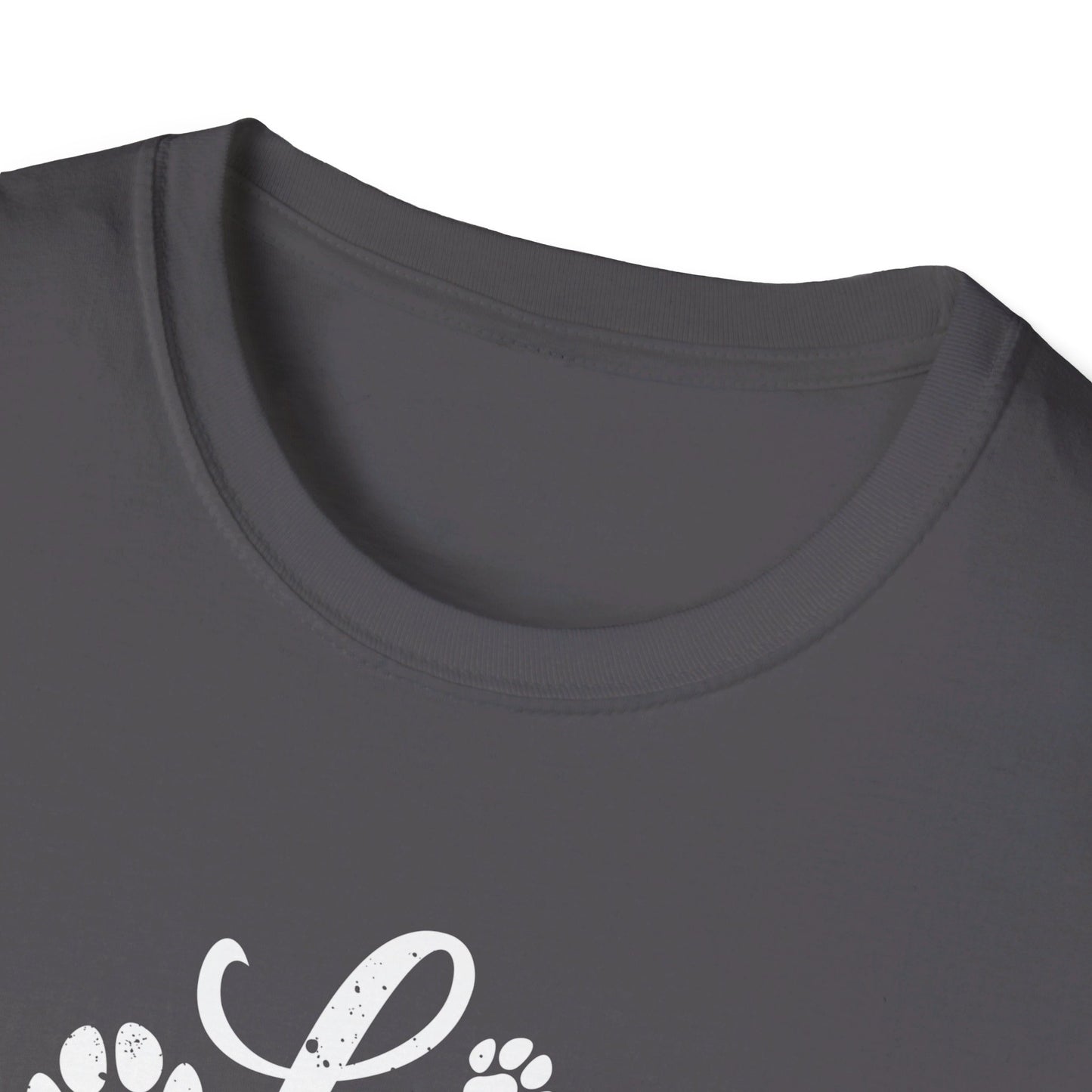 Less People More Cats - Cute Cat Lover Saying with Paw Prints T-Shirt
