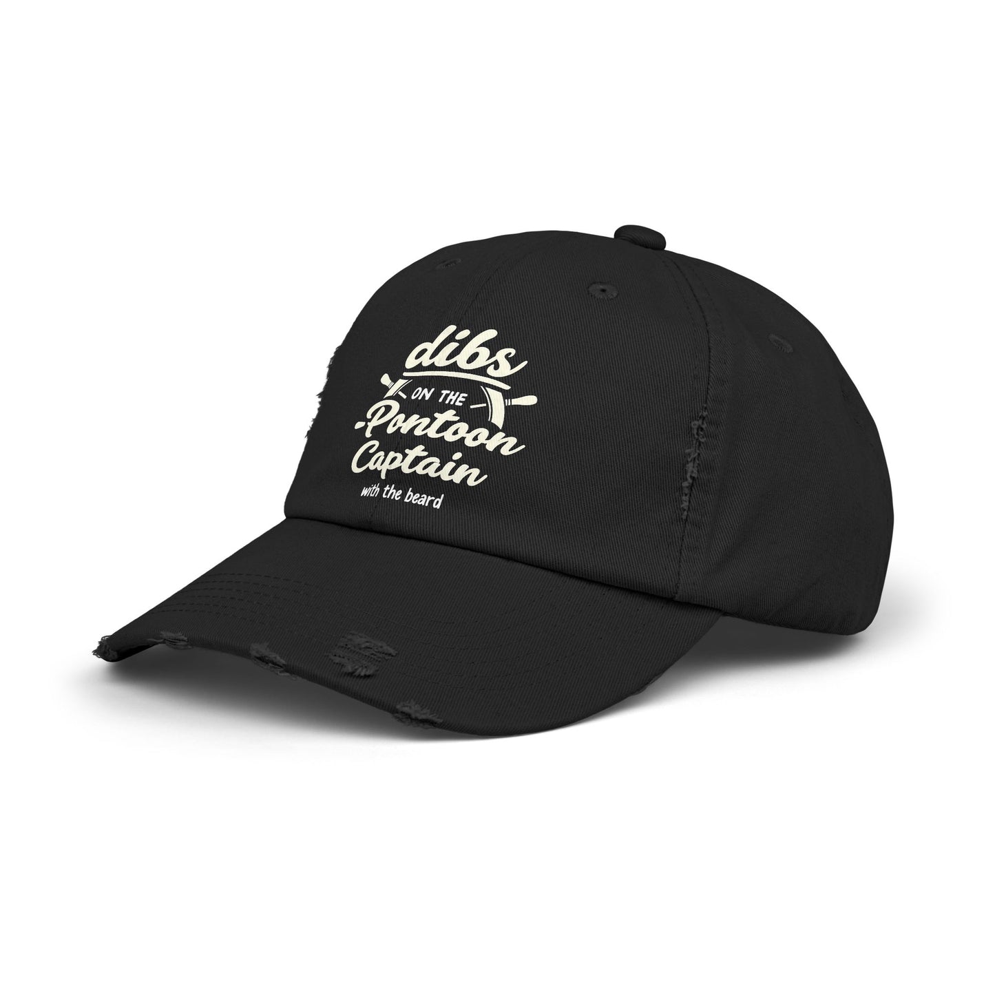 Dibs on the Pontoon Captain With the Beard Boating Fun Cap