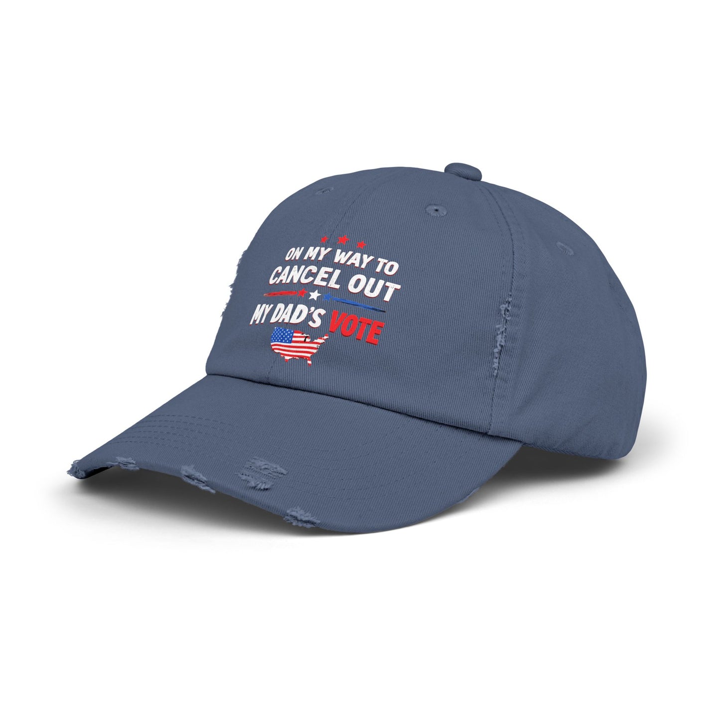 On My Way To Cancel Out My Dad's Vote Patriotic Humor Cap