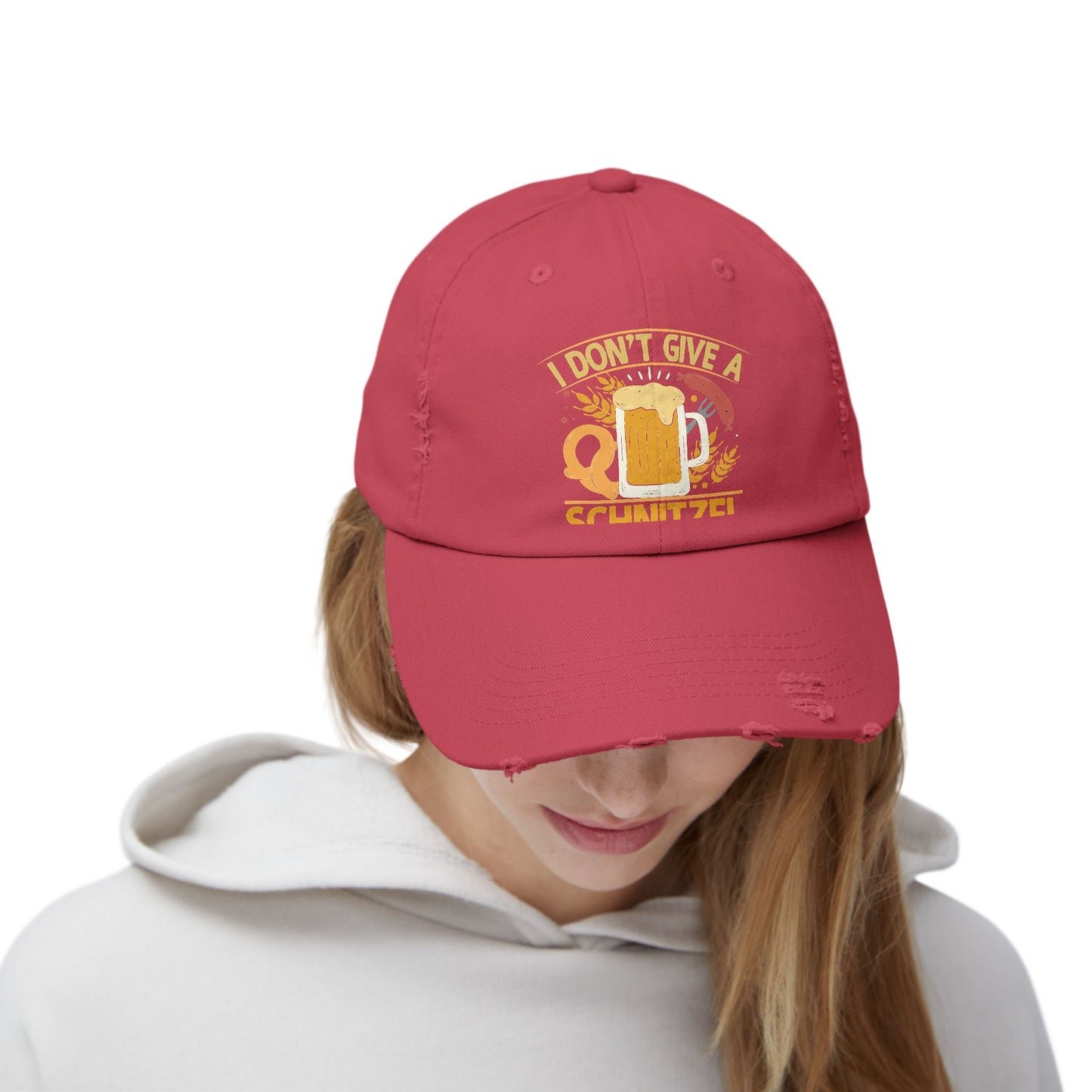 I Don't Give A Schnitzel Beer Pretzel Sausage Cap