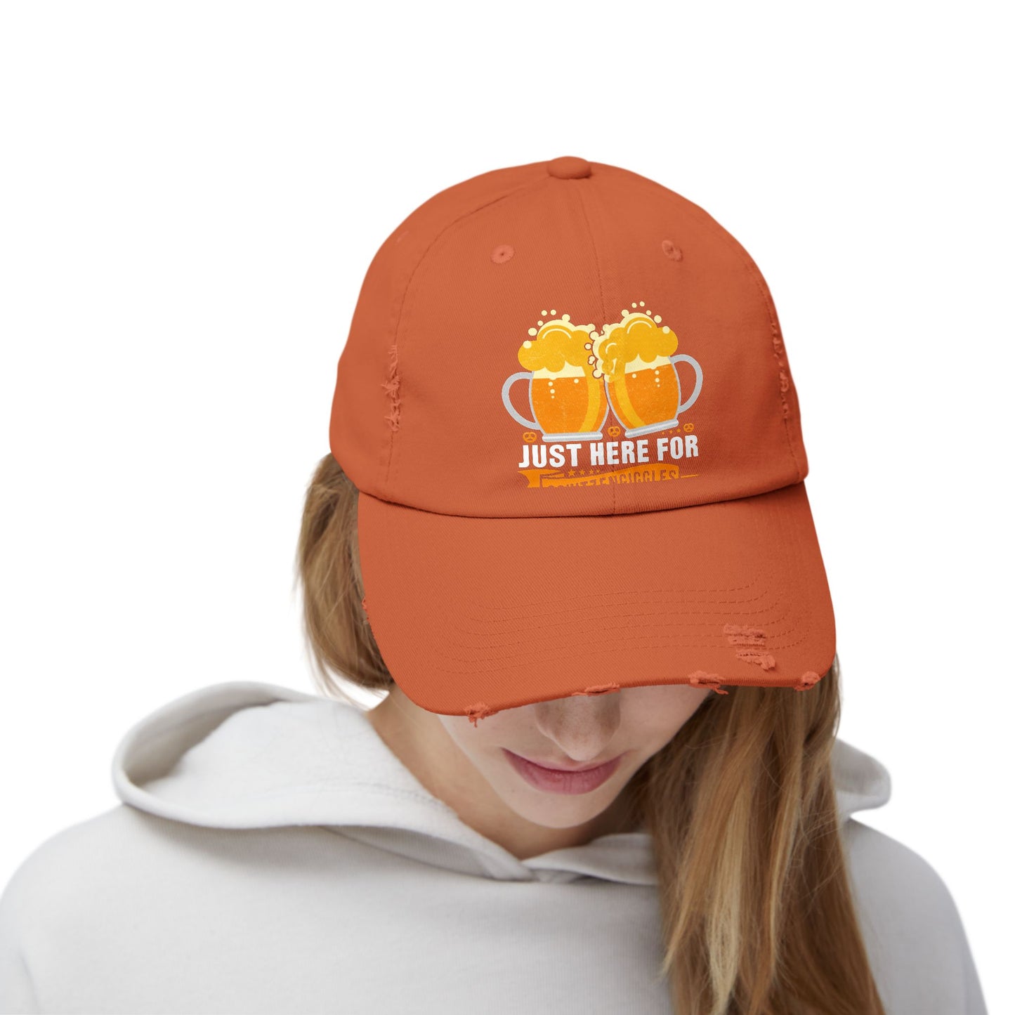 Just Here For Schitzengiggles Beer Lovers Fun Design Cap