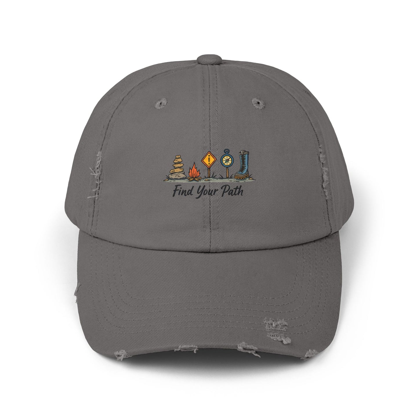 Find Your Path Adventure Inspiration Nature Hiking Cap
