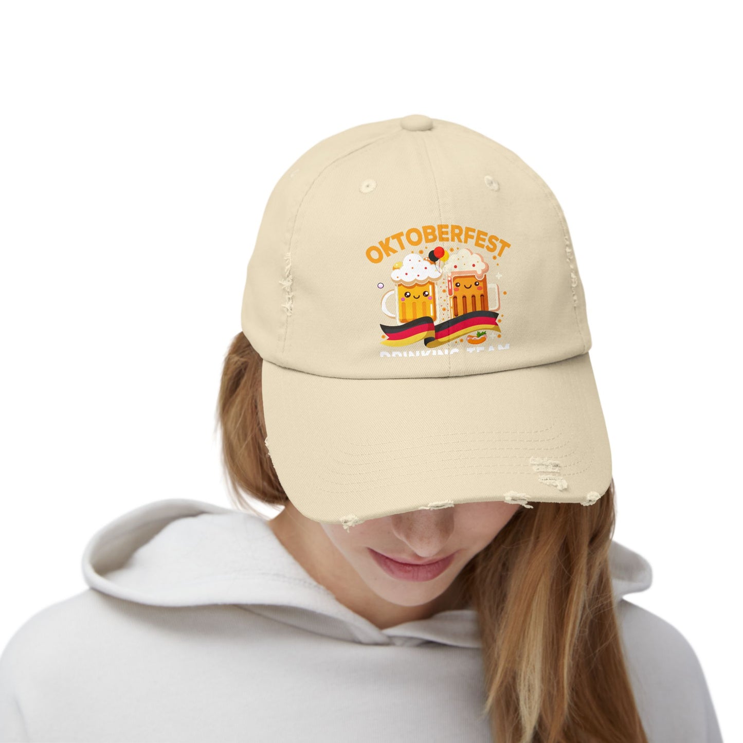 Oktoberfest Drinking Team Fun Beer Mugs German Flag Cap