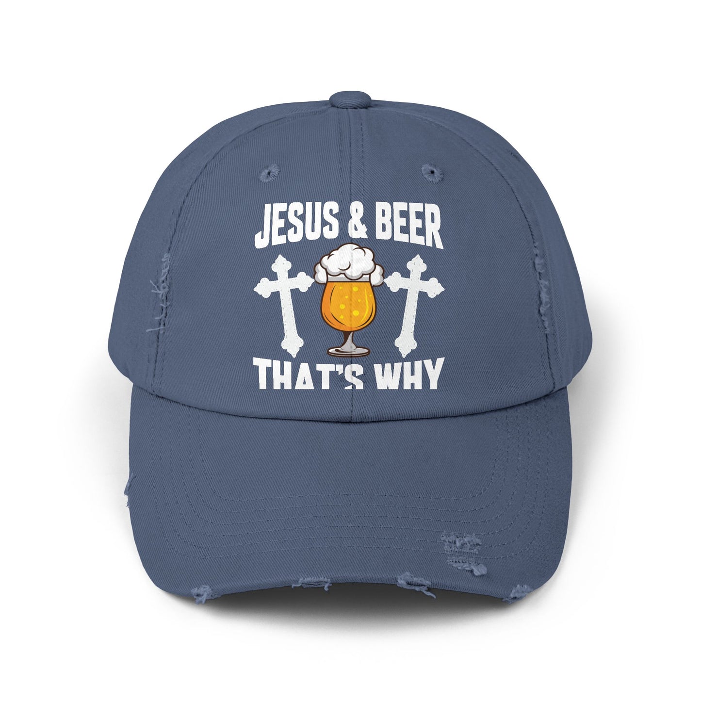 Jesus & Beer That's Why I'm Here Cap