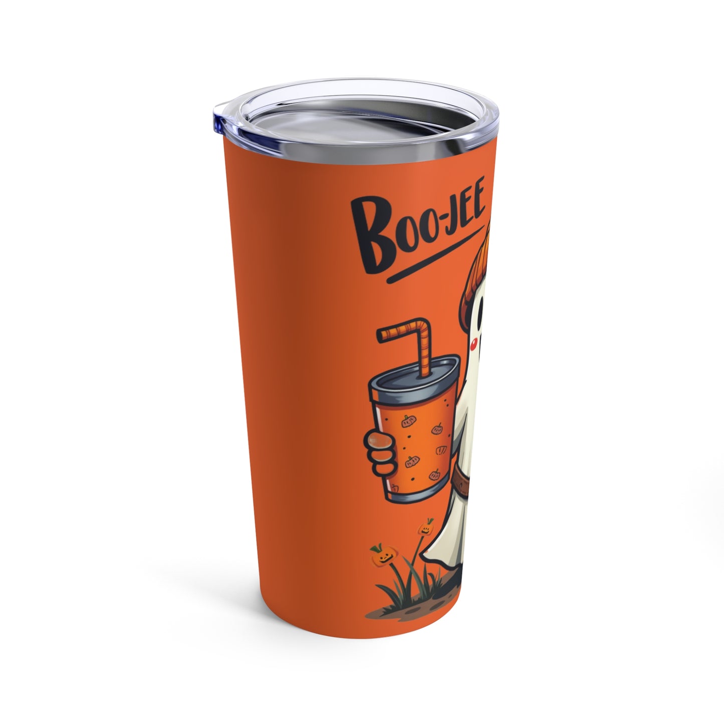 Boo-Jee Bougie Cute Ghost Halloween Festive Tumbler 20oz