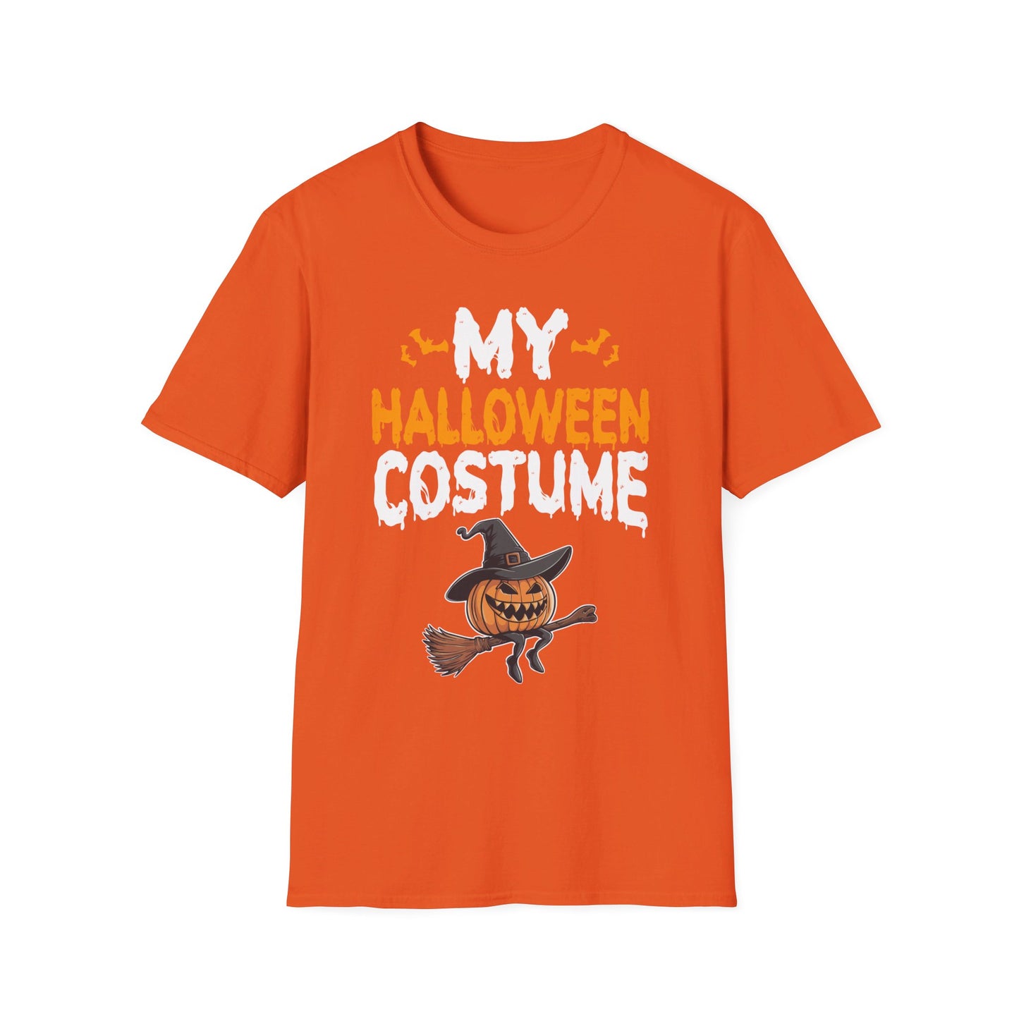 My Halloween Costume Pumpkin Witch Jack-O-Lantern Design T-Shirt