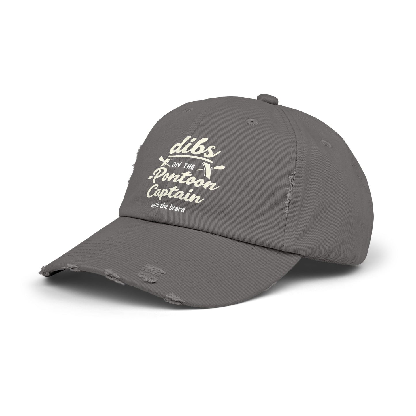 Dibs on the Pontoon Captain With the Beard Boating Fun Cap