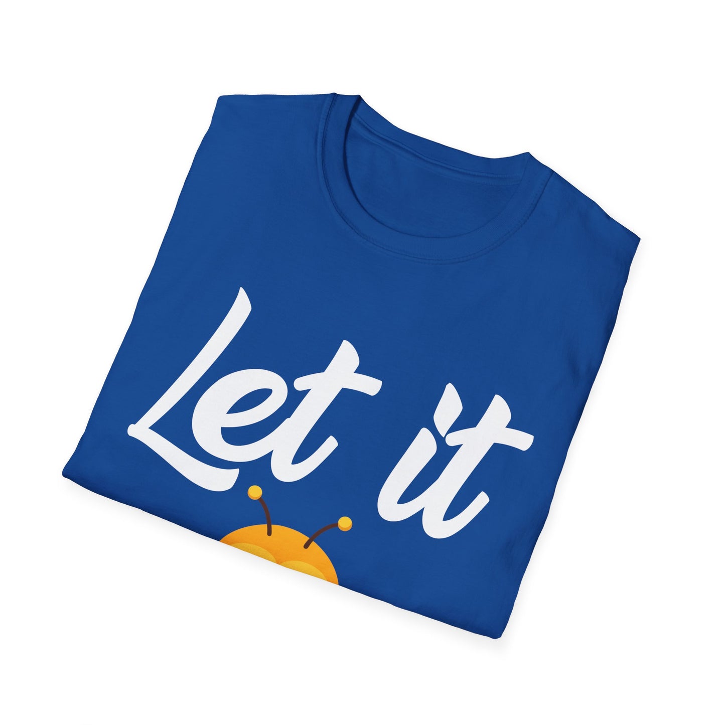 Let It Bee Cute Kawaii Cartoon Bumblebee T-Shirt