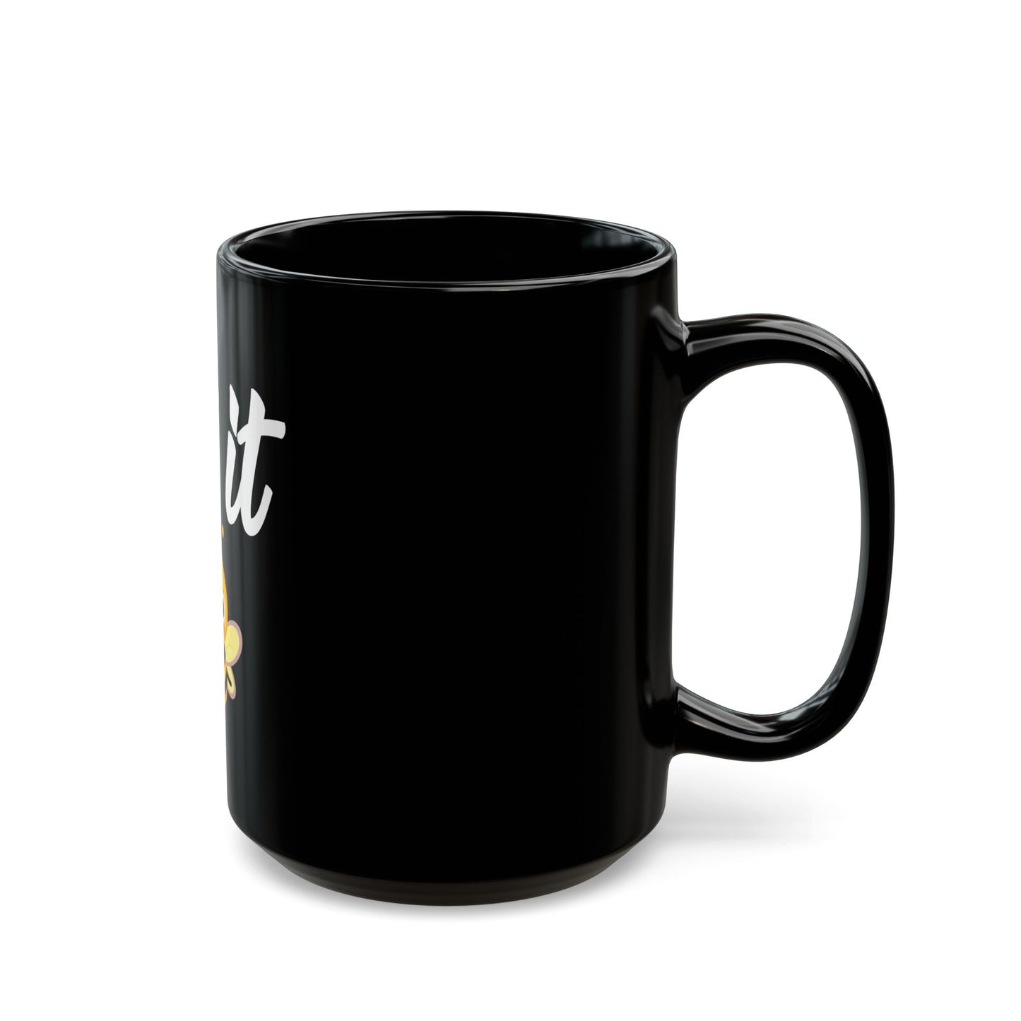 Let It Bee Cute Kawaii Cartoon Bumblebee Ceramic Mug
