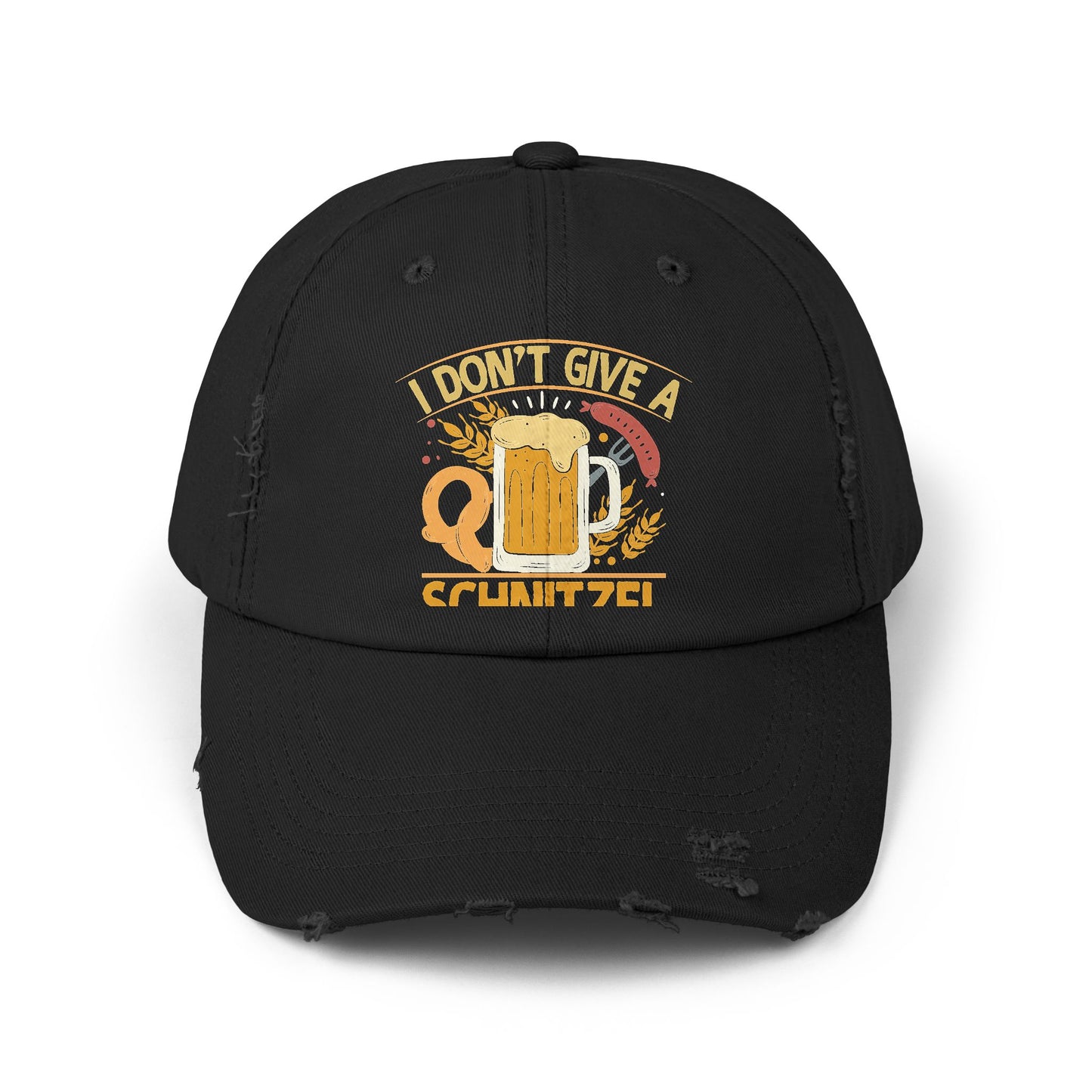 I Don't Give A Schnitzel Beer Pretzel Sausage Cap